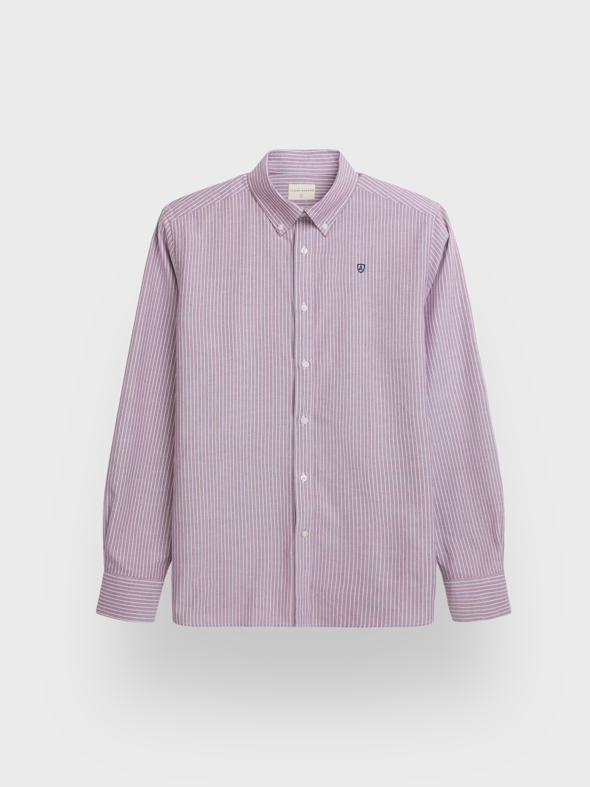CAMISA OXFORD RAYAS DOWN
