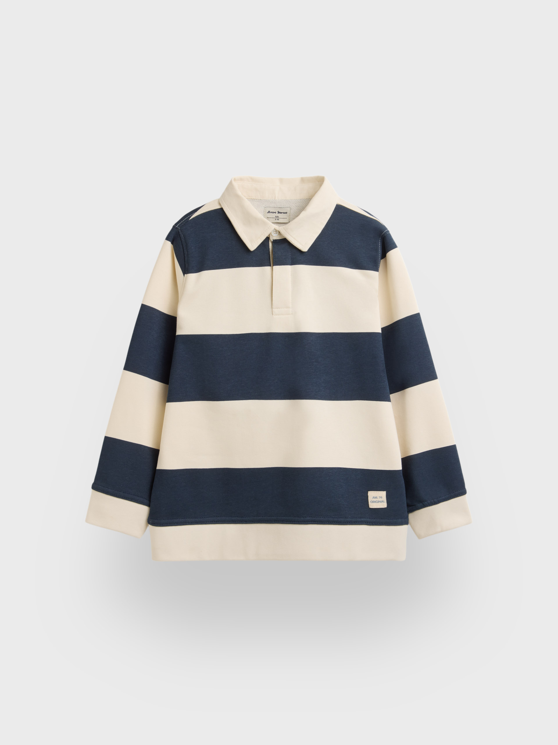 SUDADERA POLO RAYAS KIDS