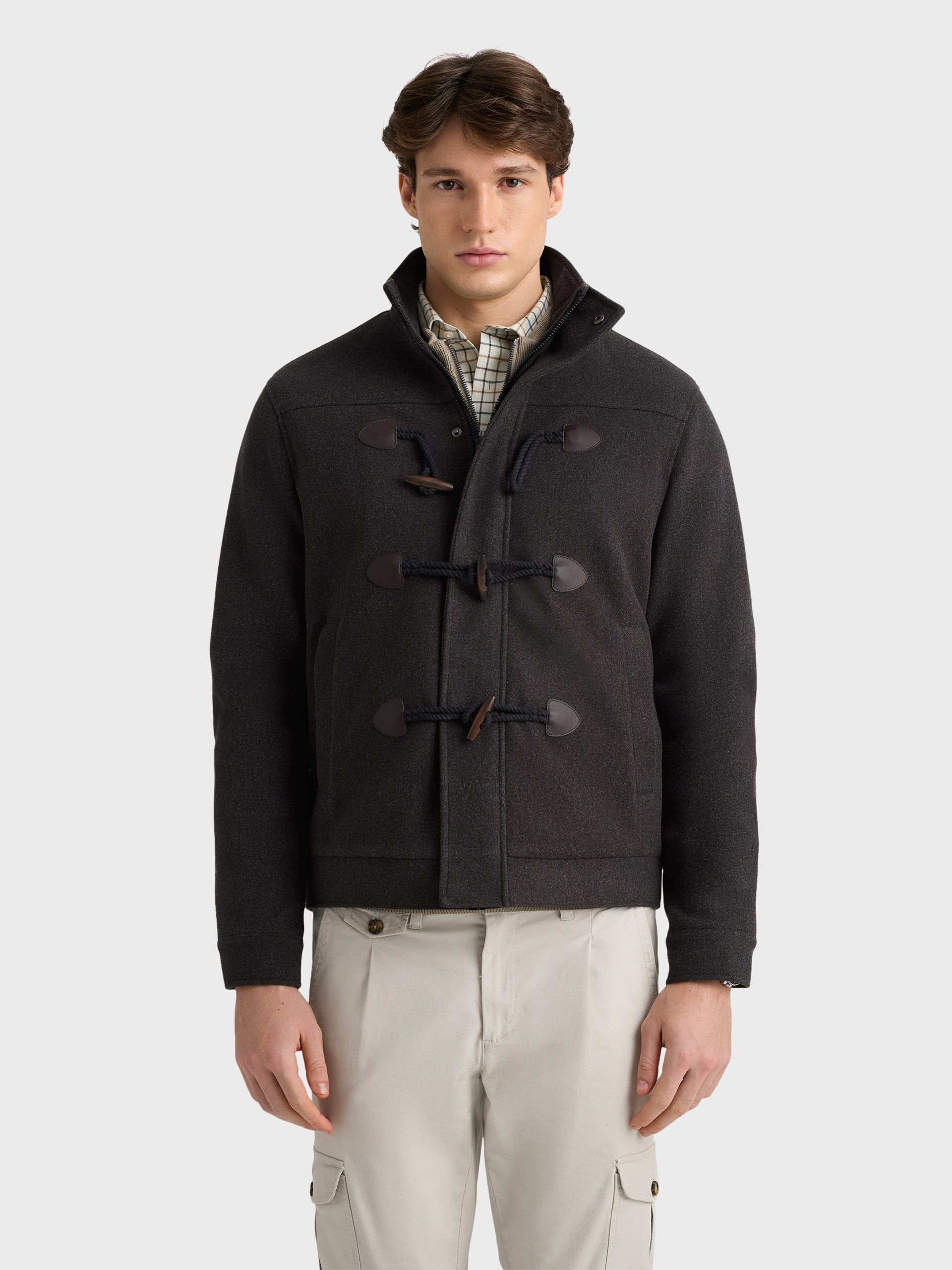 CAZADORA TRENKA GRIS