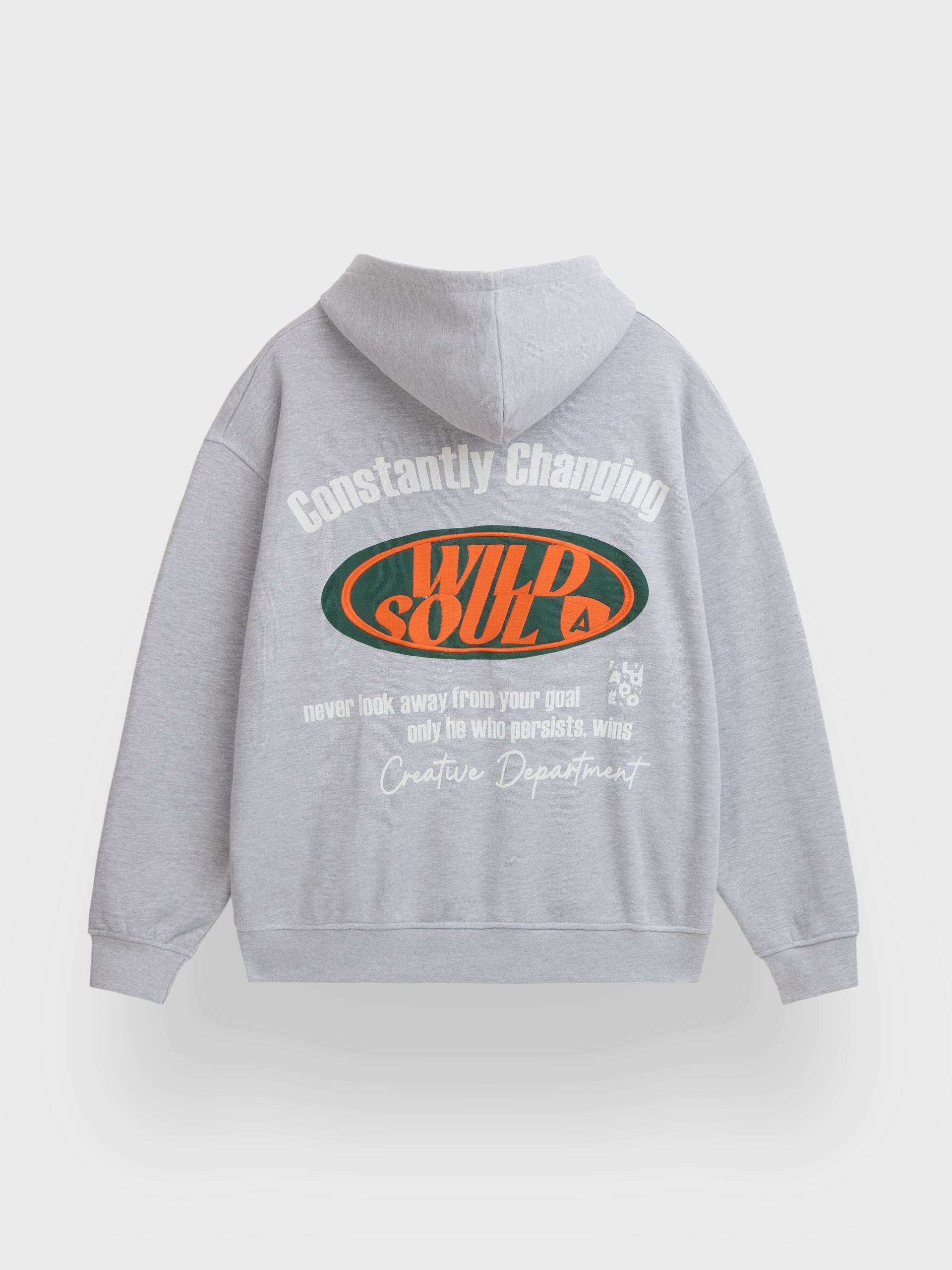 SUDADERA GOAL GRIS