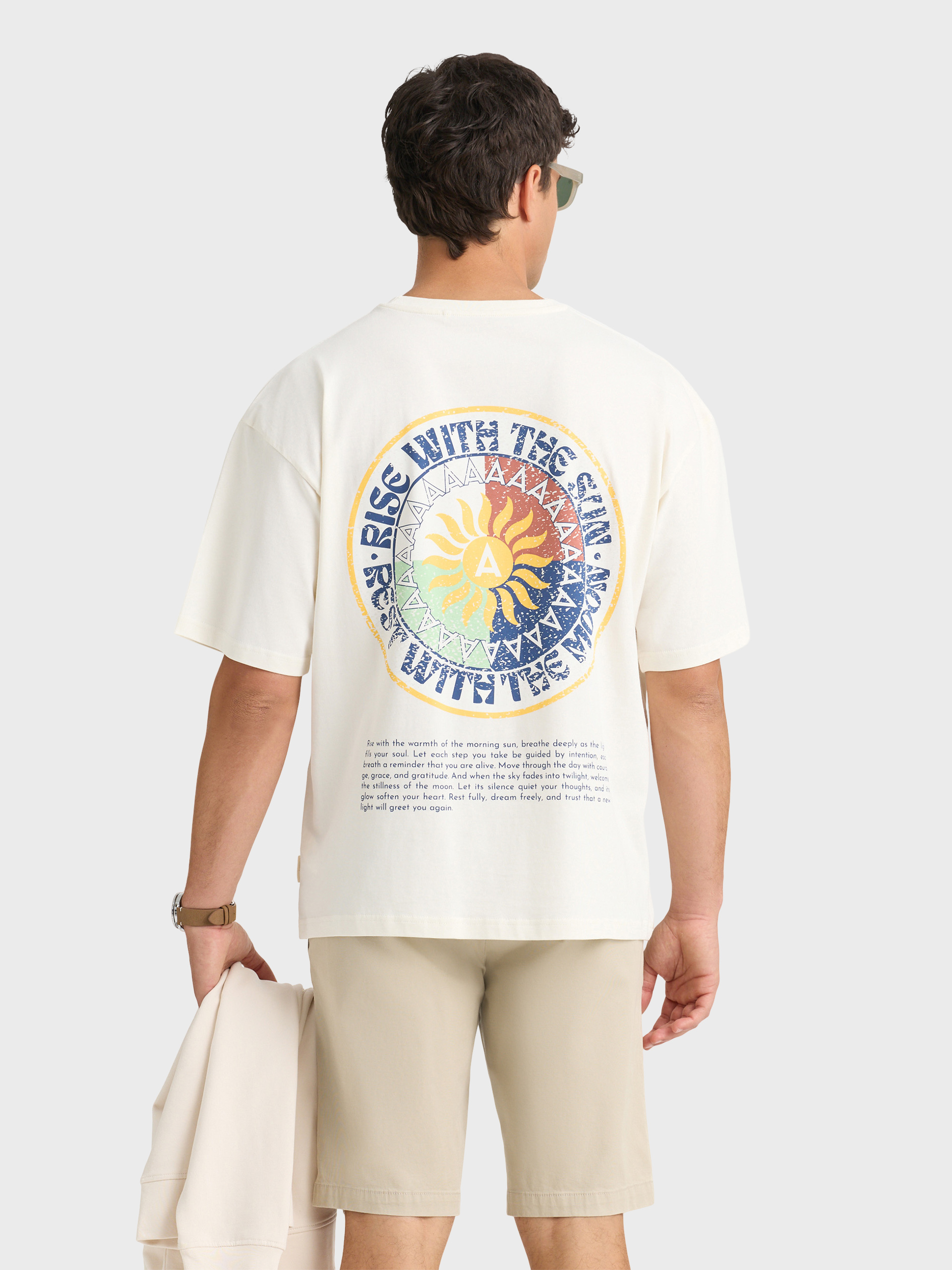 CAMISETA REST BEIGE