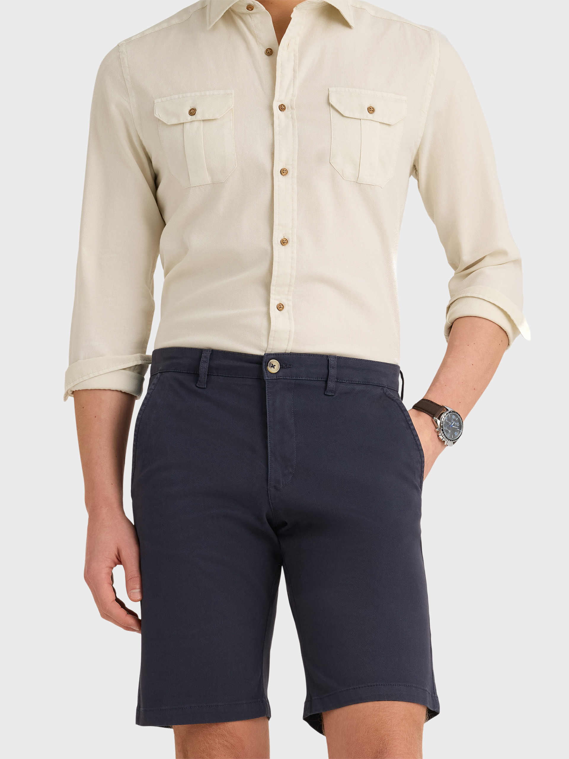 BERMUDA ELTON AZUL MARINO