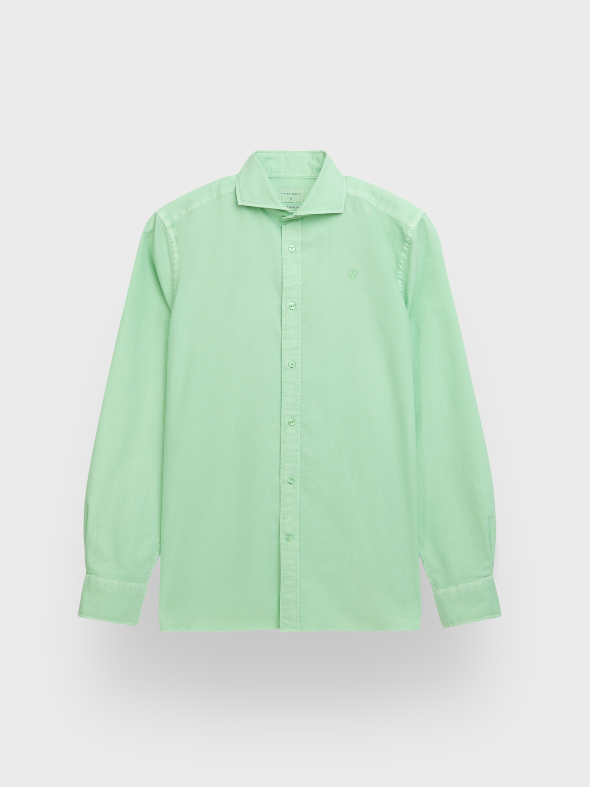 CAMISA OXFORD DYE TIE COLLAR