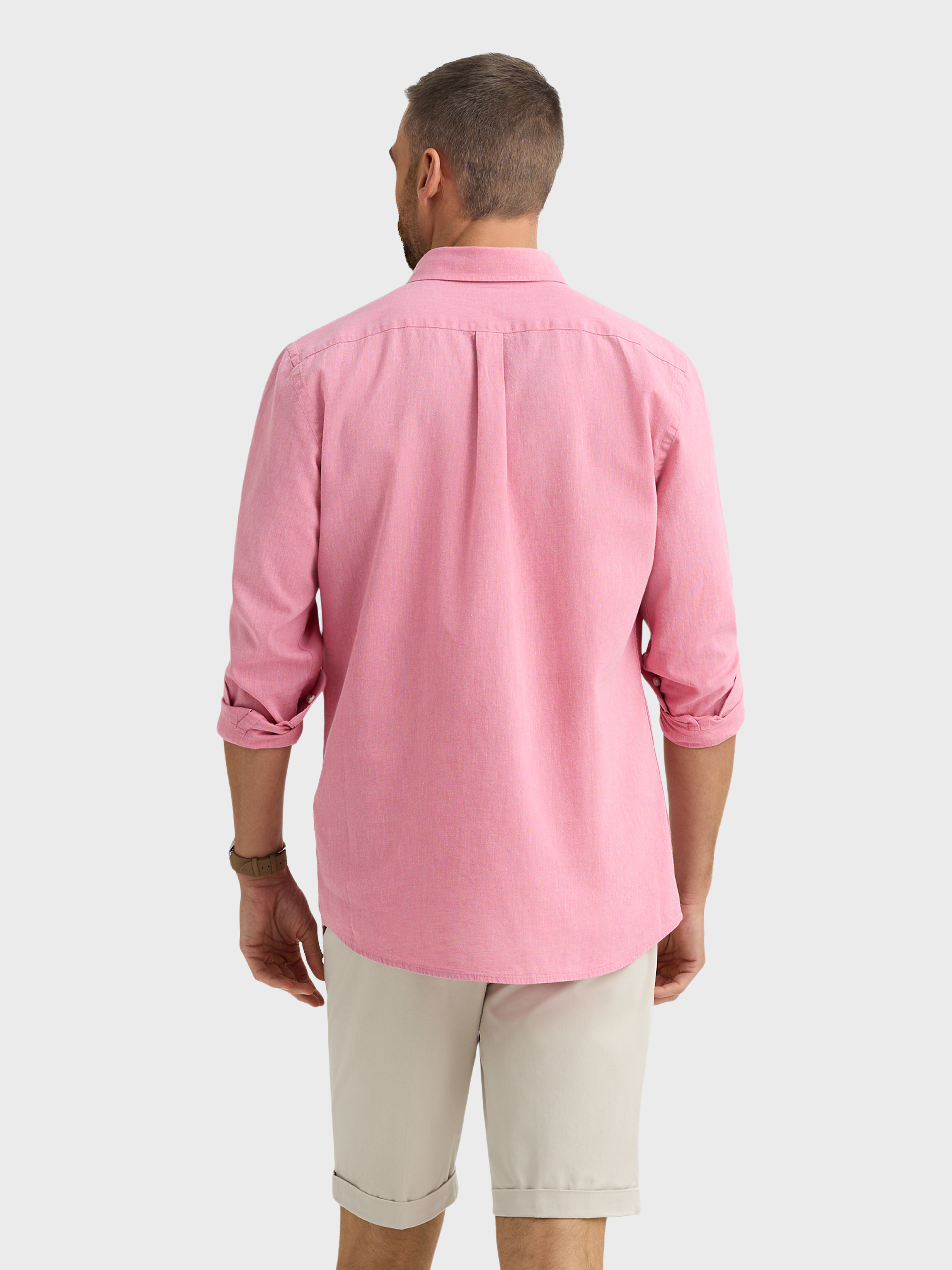CAMISA LINO C.BOTON