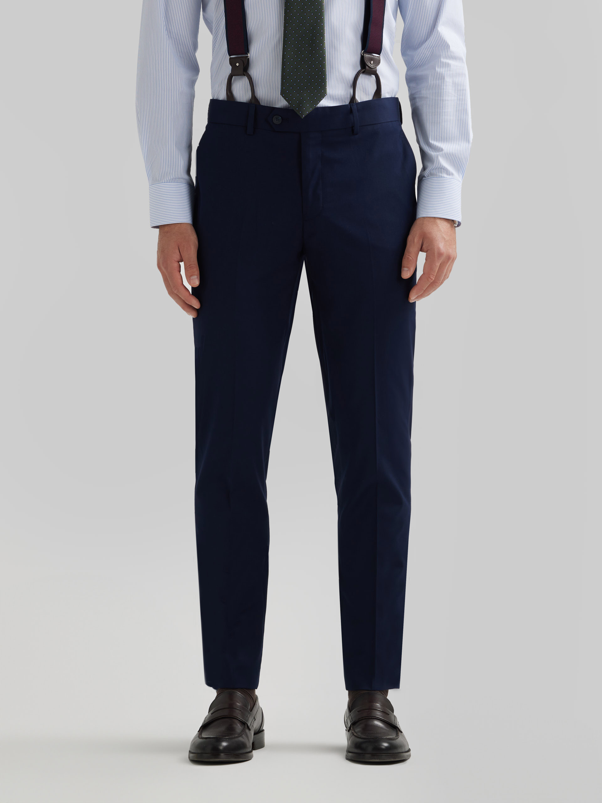 PANTALON PLAIN SLIM AZUL MARINO