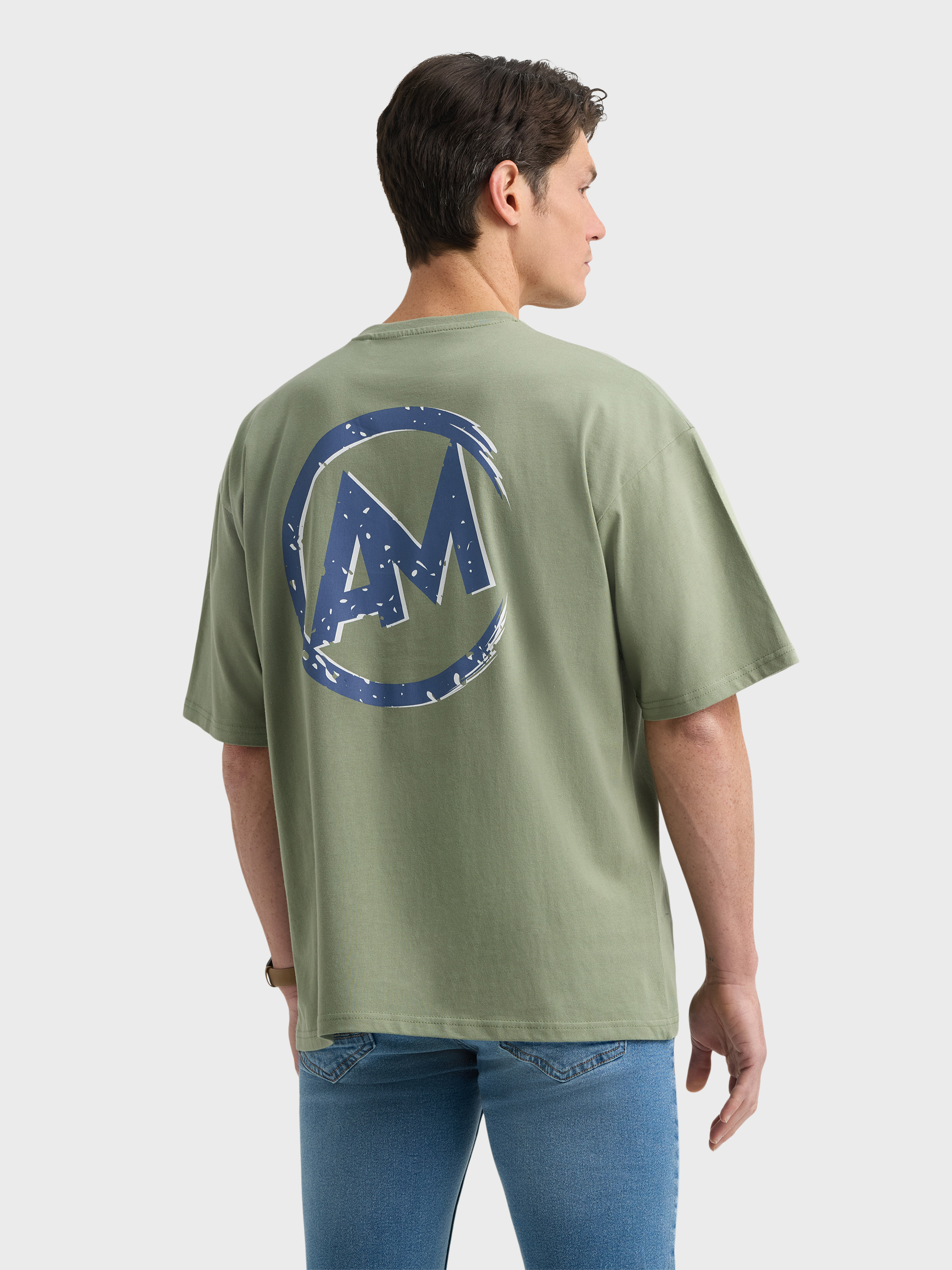 CAMISETA CASUAL VERDE