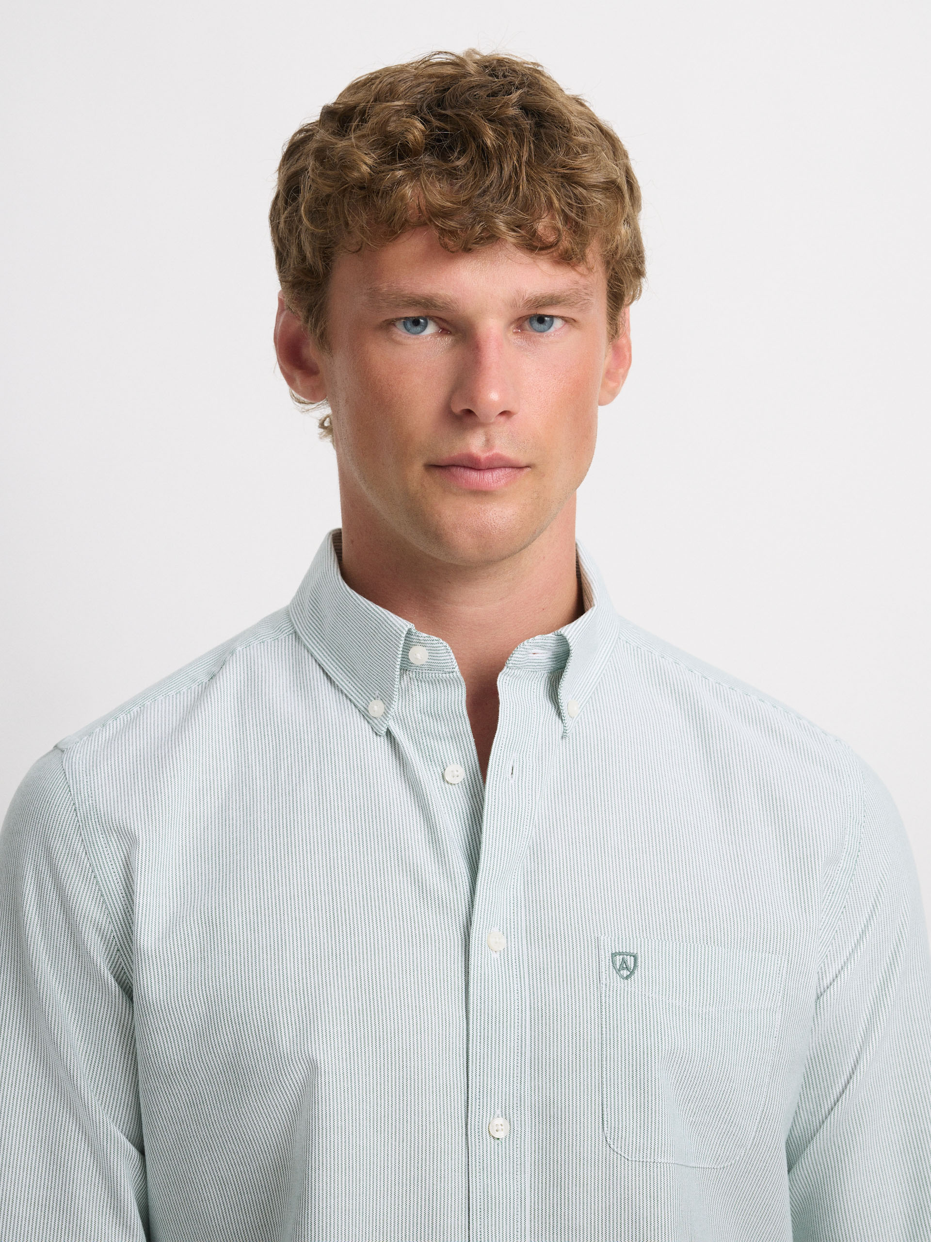 CAMISA MIL RAYAS POCKET