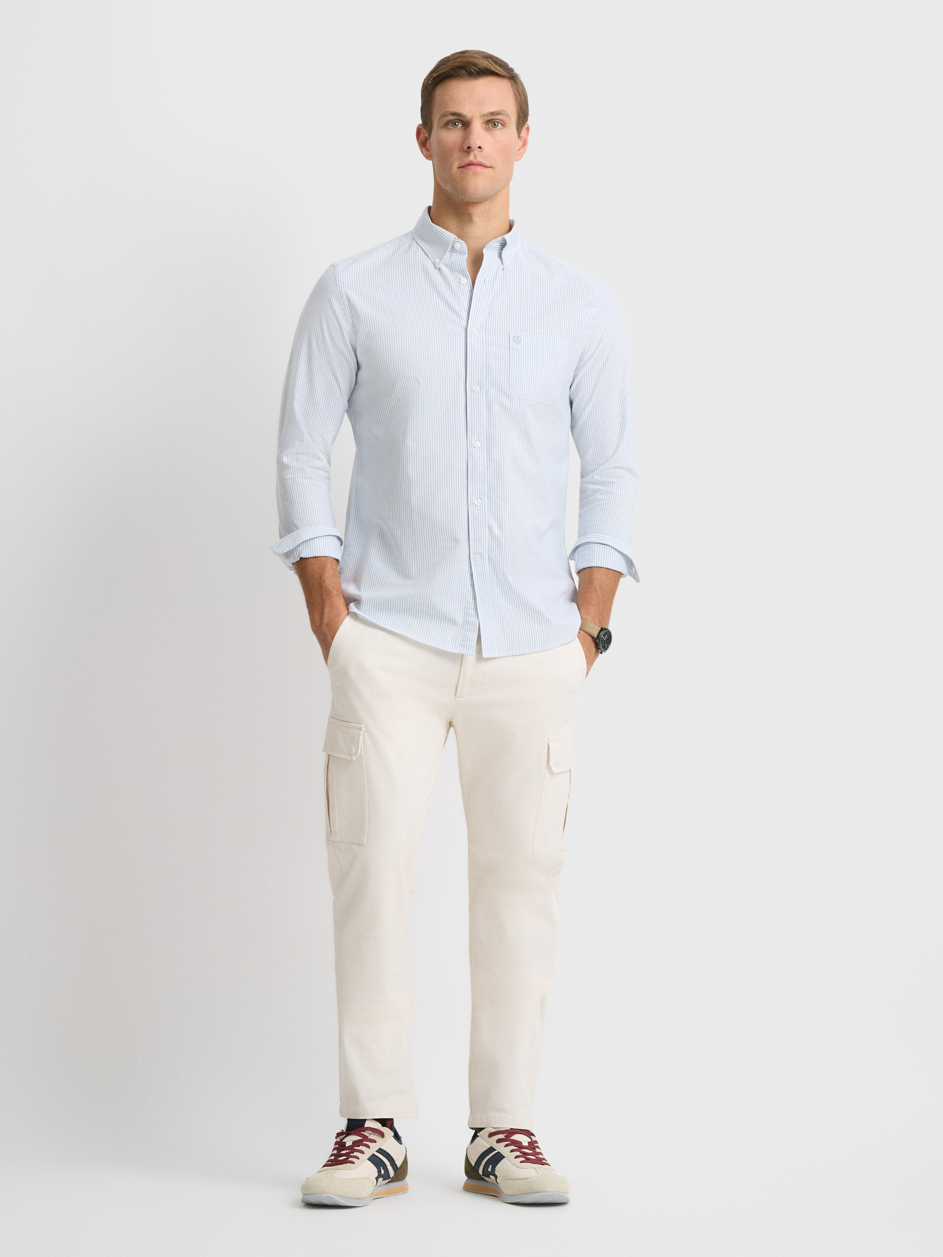 CAMISA OXFORD STRIPES