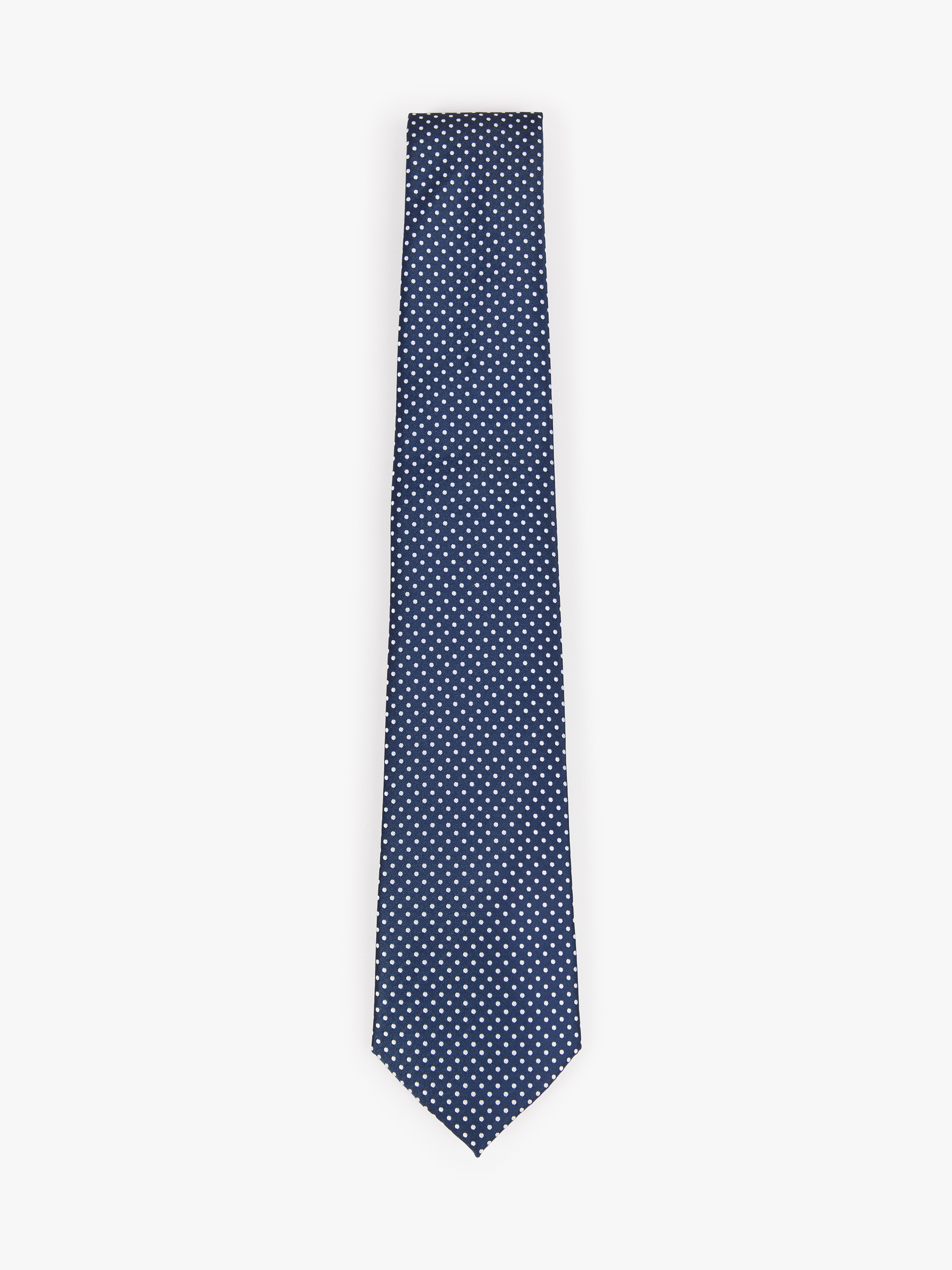 CORBATA JACQUARD MF AZUL MARINO