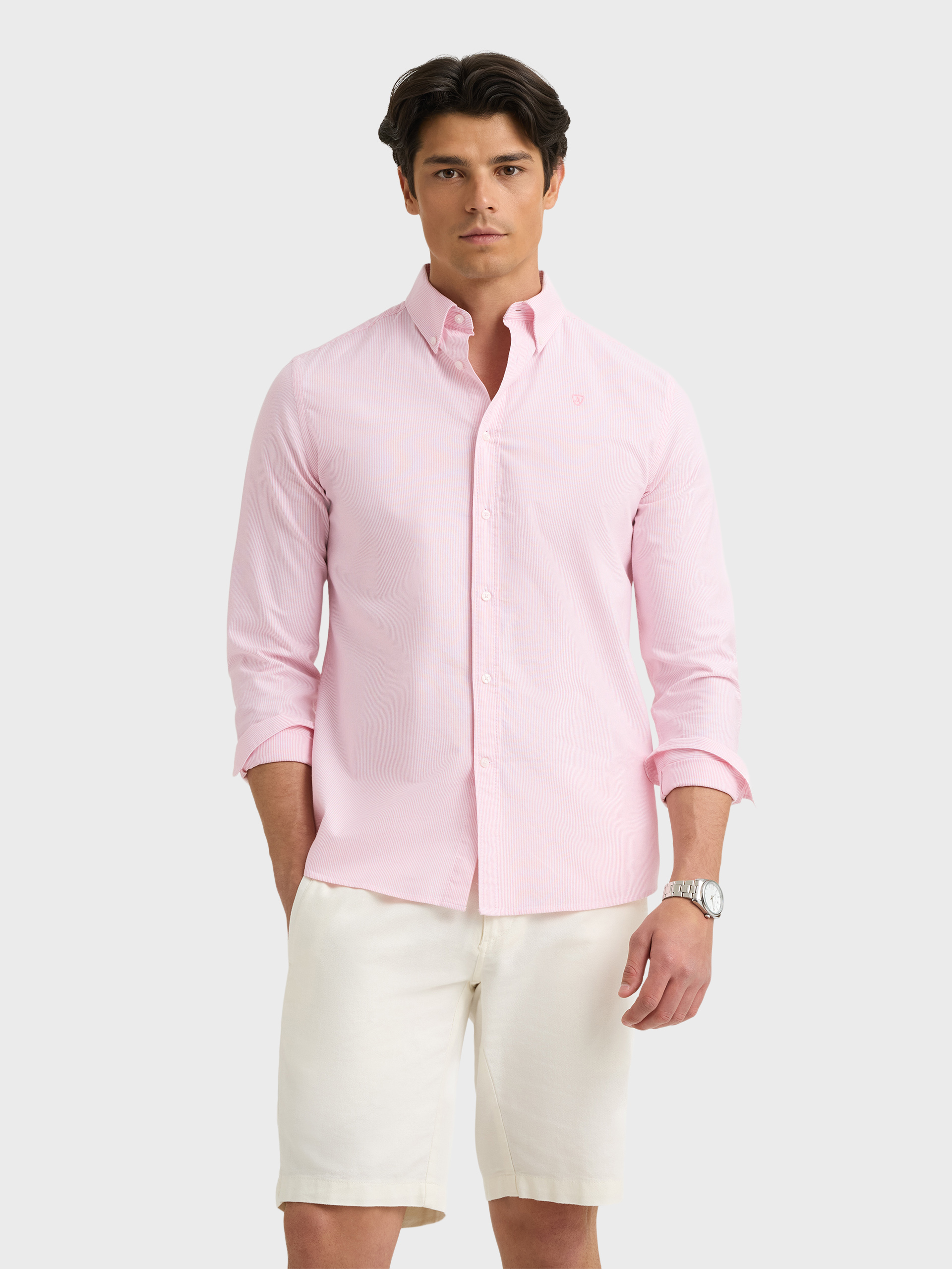CAMISA OXFORD MIL RAYAS