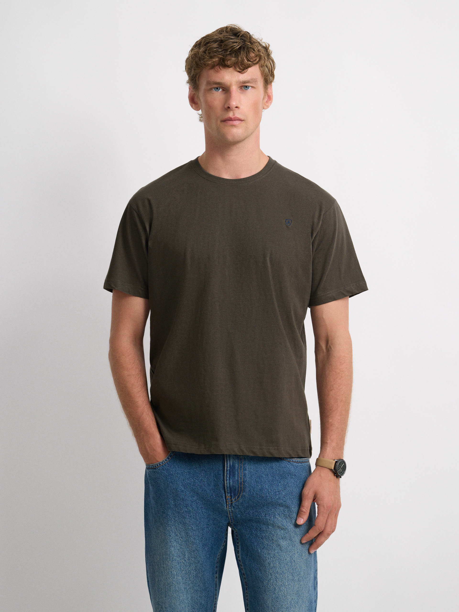 CAMISETA BASICA VERDE