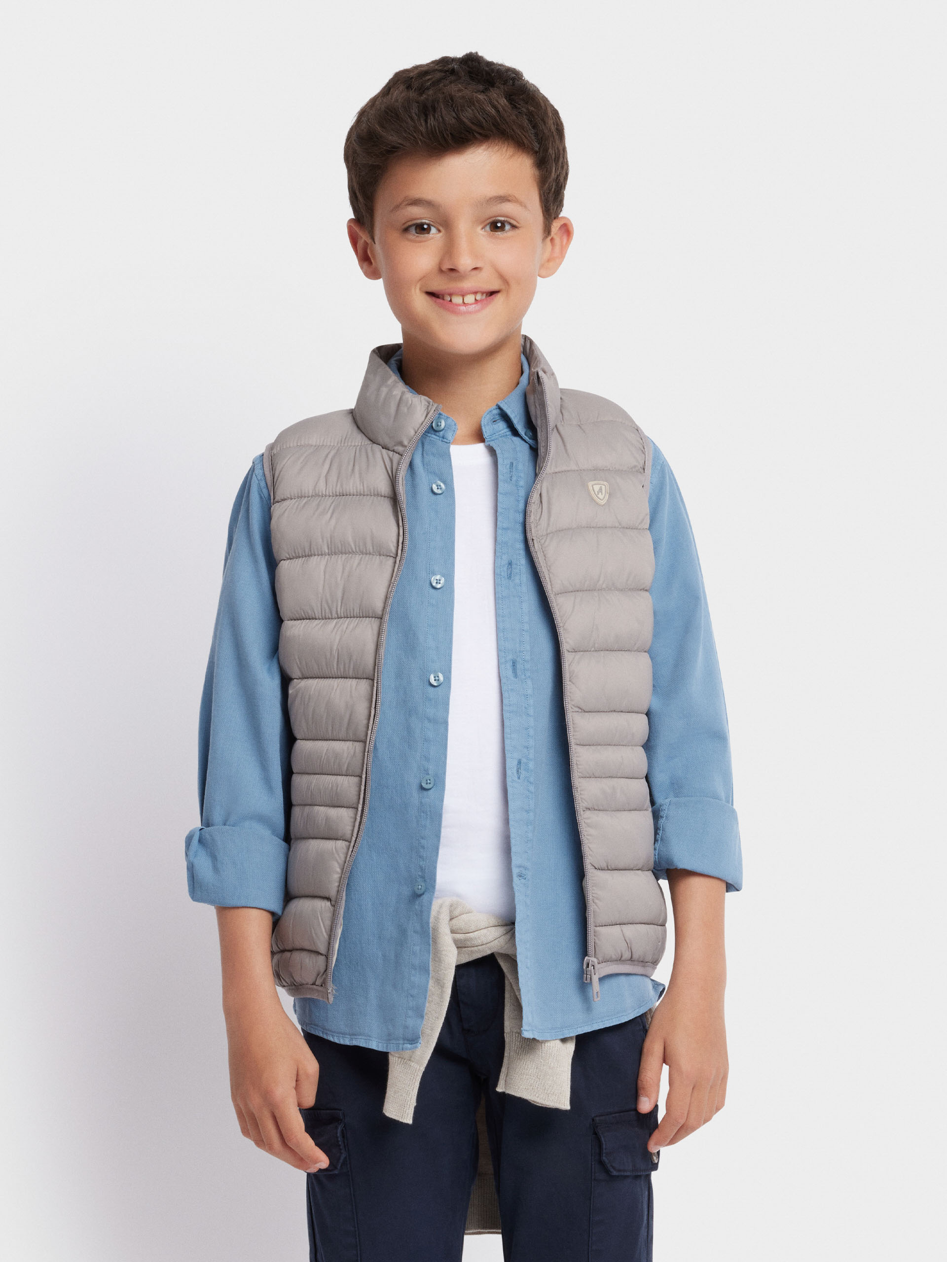 CHALECO MORRISON KIDS CRUDO