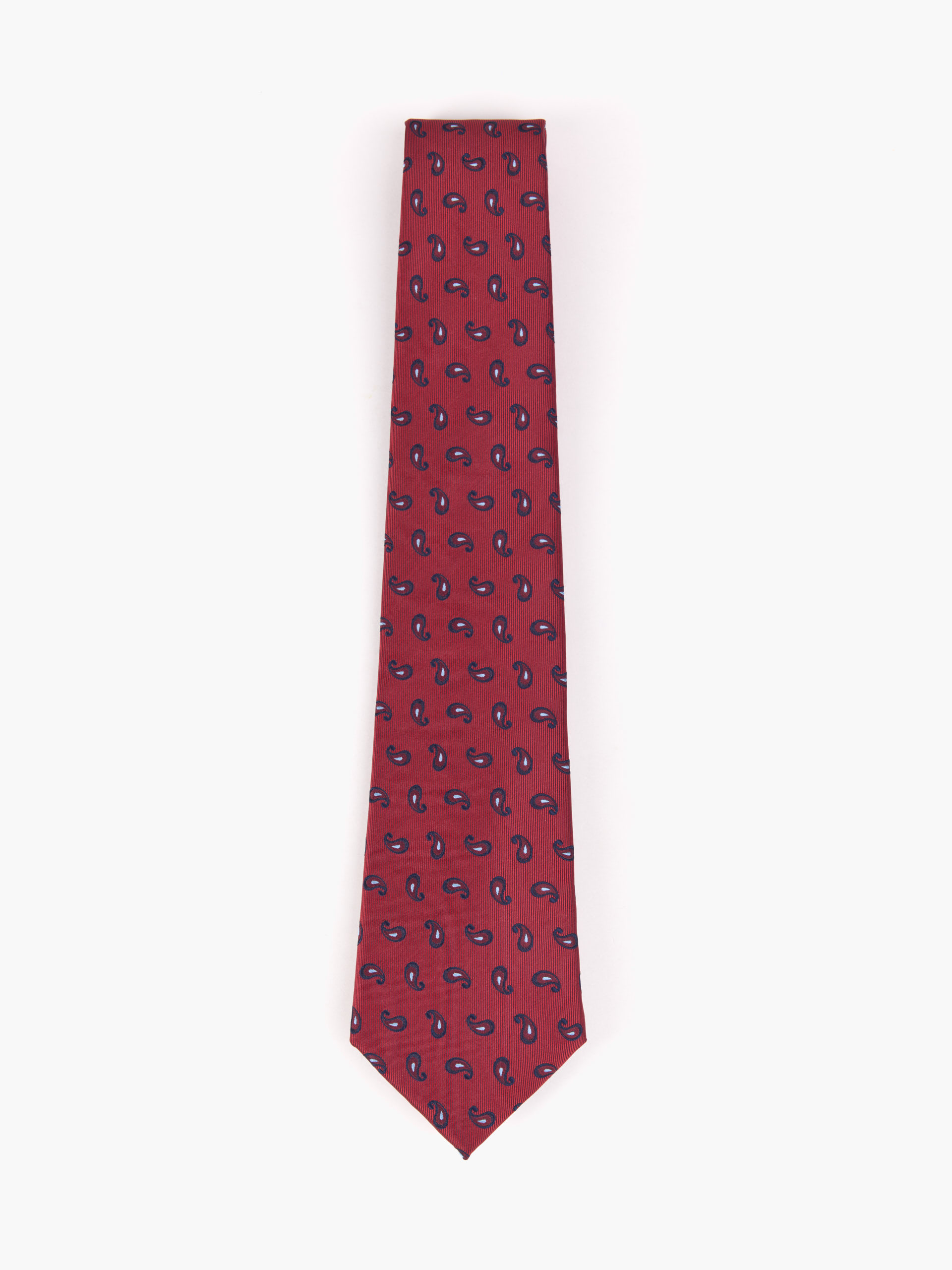 CORBATA JACQUARD MF ROJO