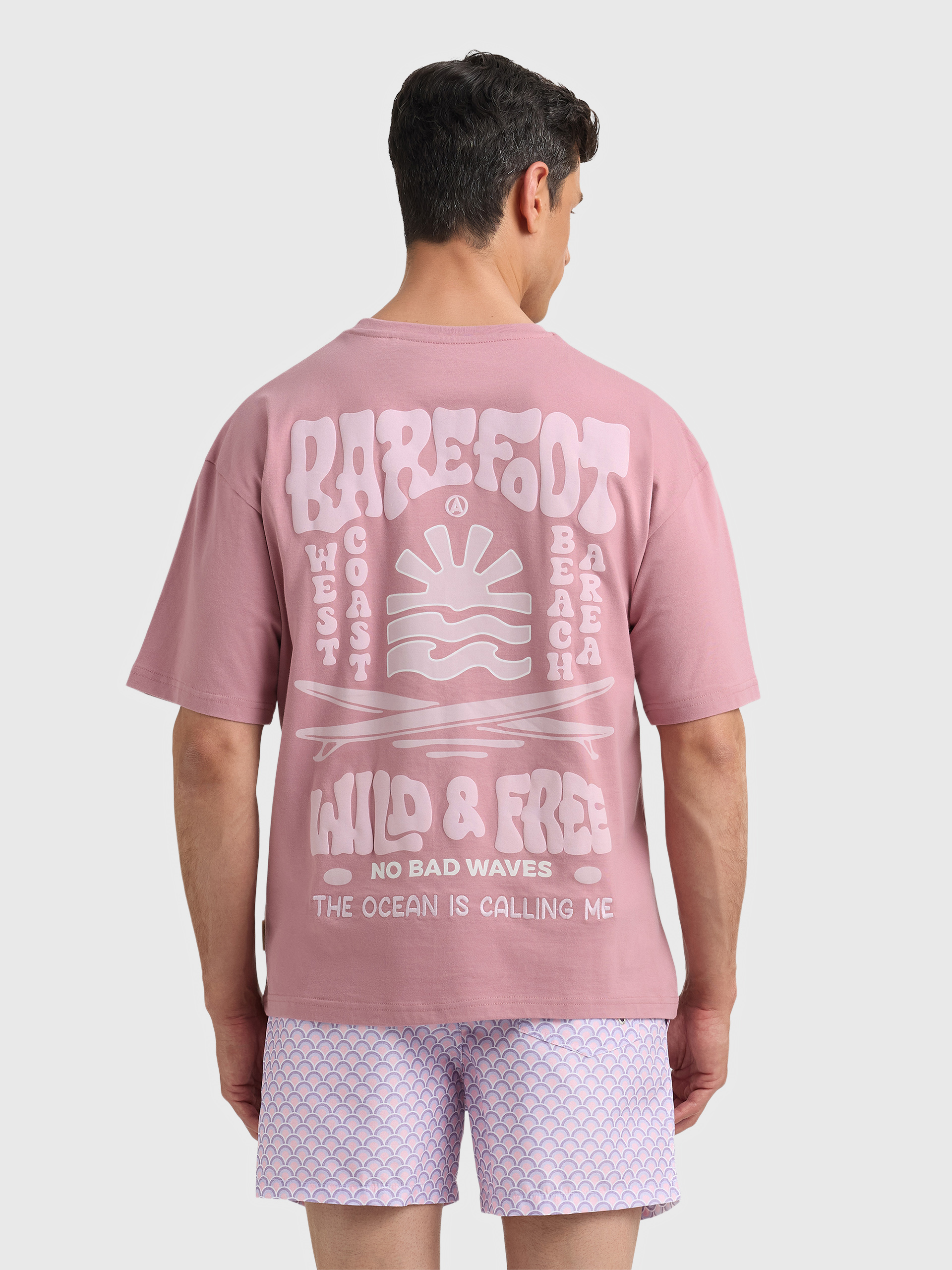 CAMISETA BAREFOOT ROSA