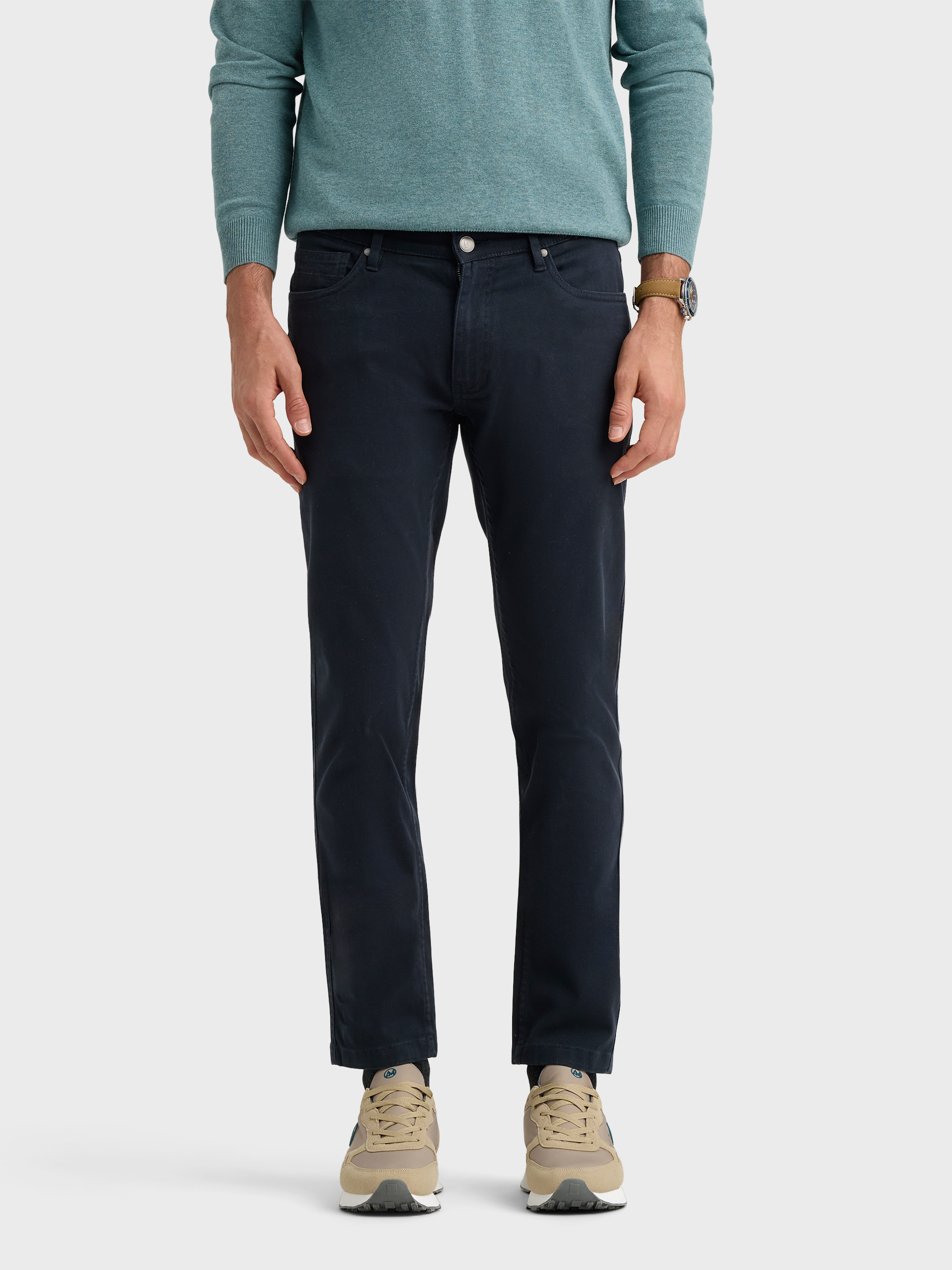 PANTALON MICRO 5PKT AZUL MARINO