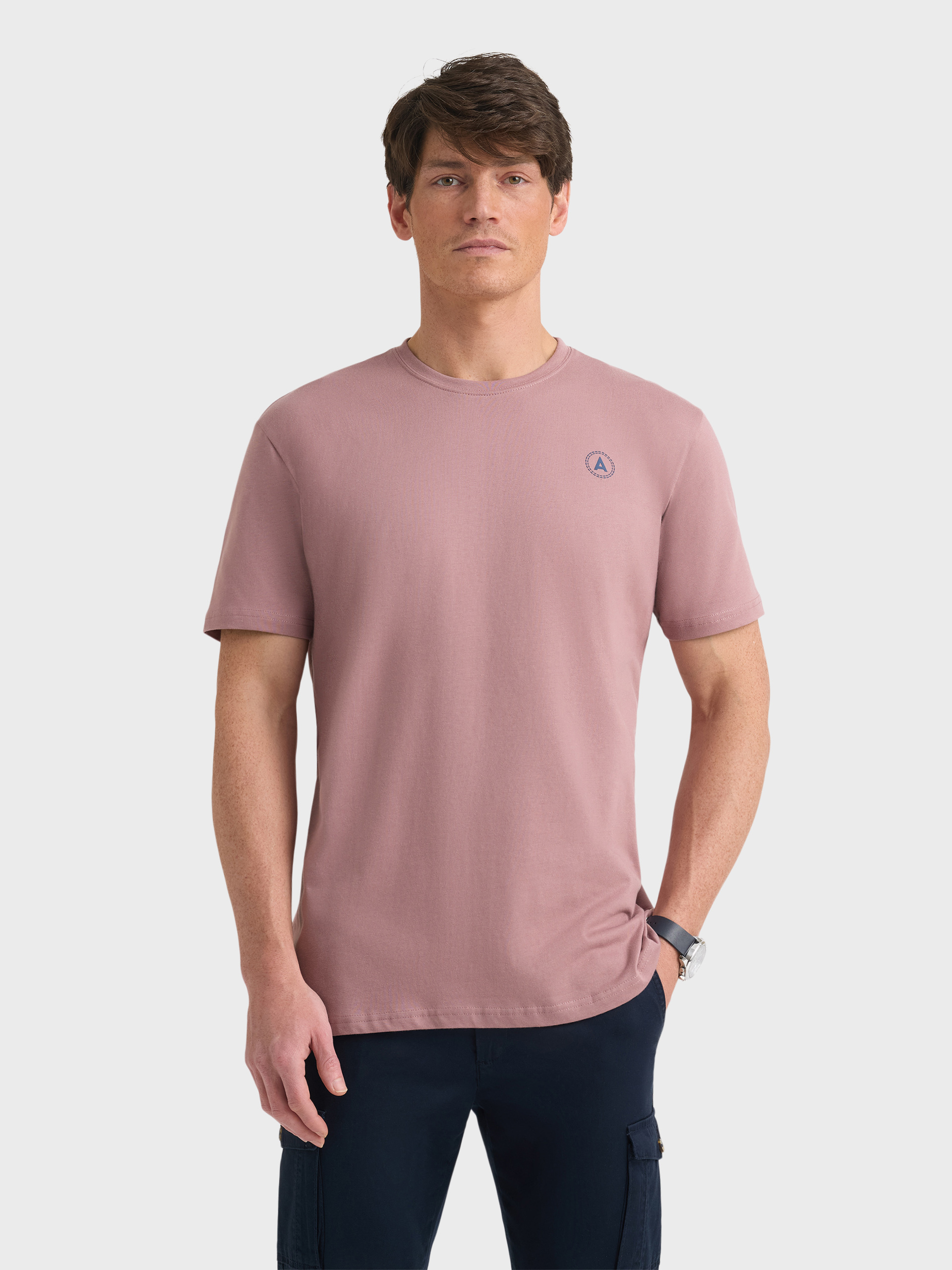 CAMISETA RUBBER ROSA