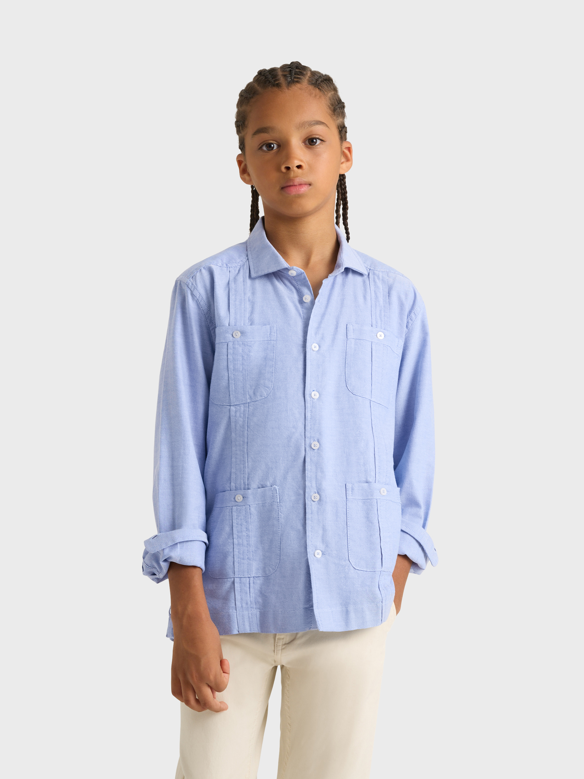 CUBANA OXFORD KIDS AZUL