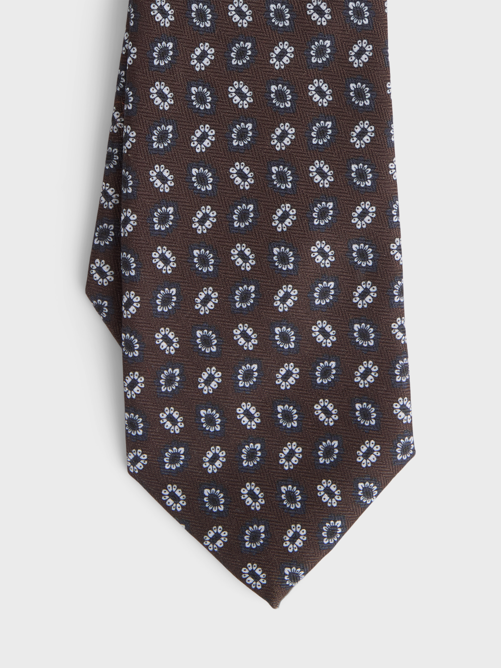 CORBATA PRINTED MARRÓN