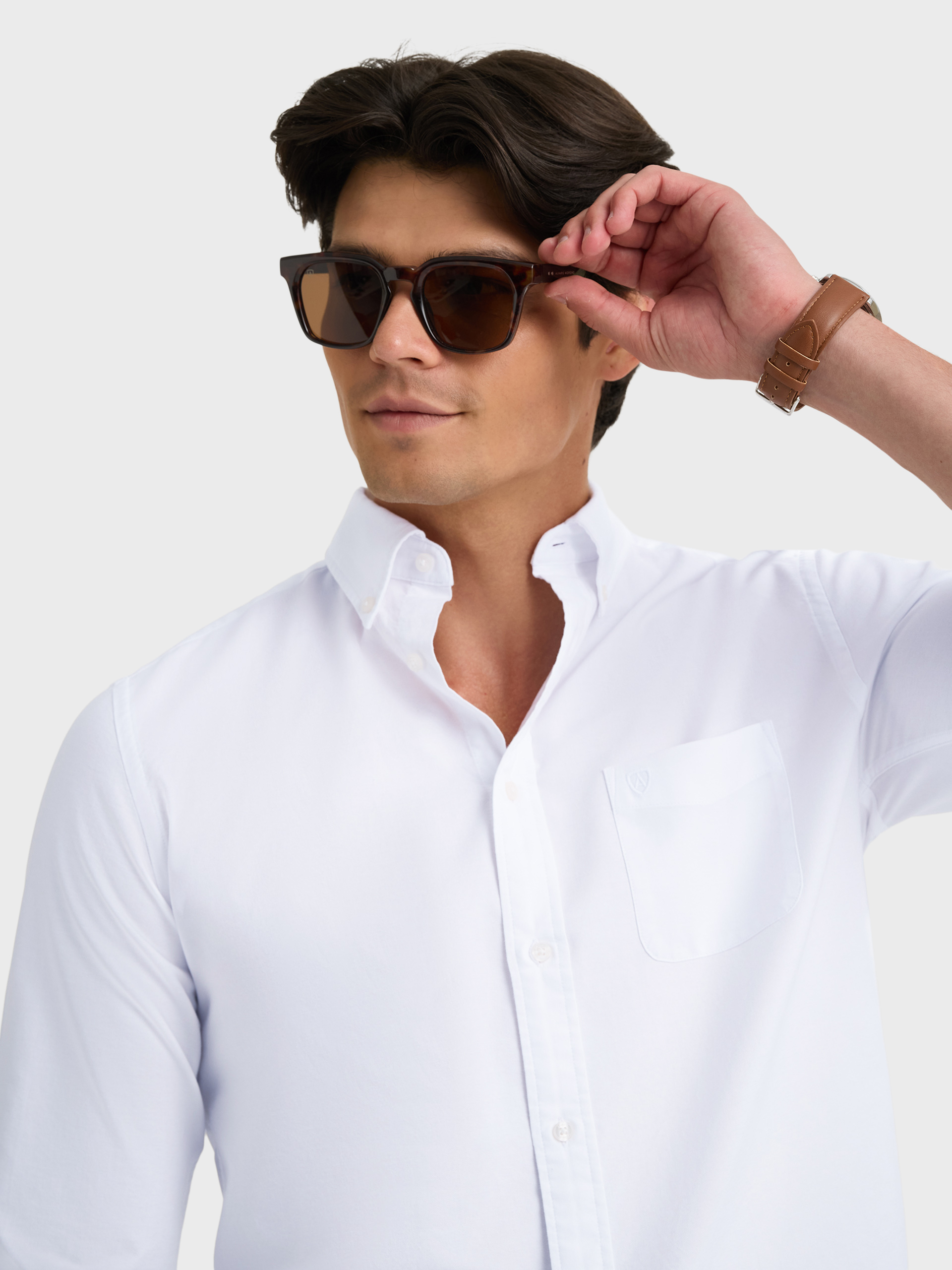 CAMISA OXFORD POCKET DYE