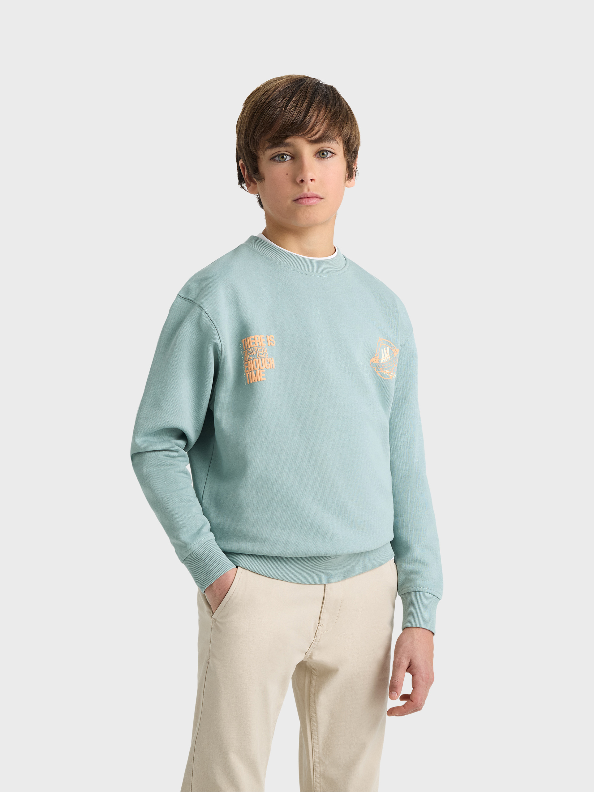 SUDADERA FUTURE KIDS VERDE