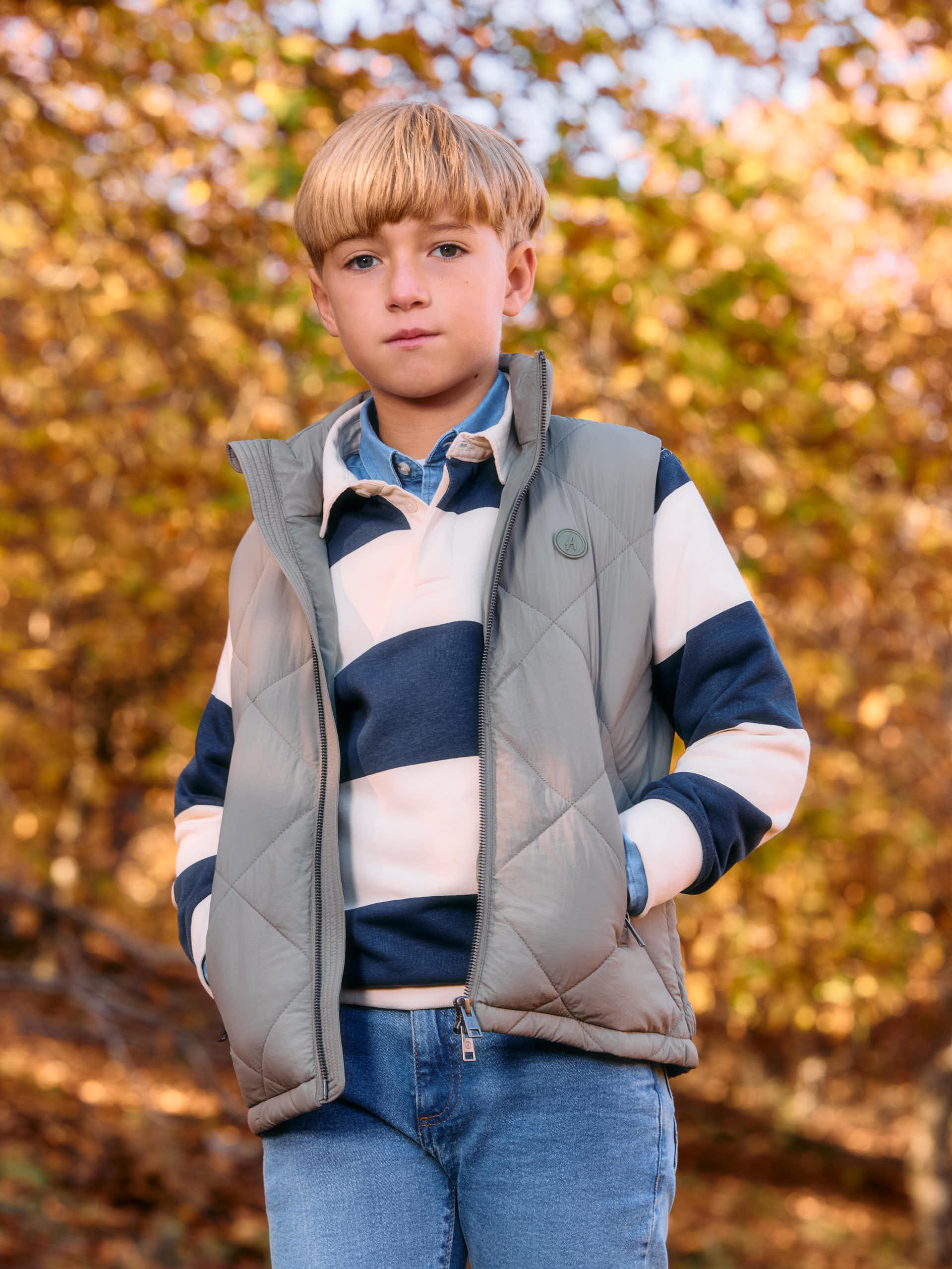 CHALECO MOBBY KIDS VERDE