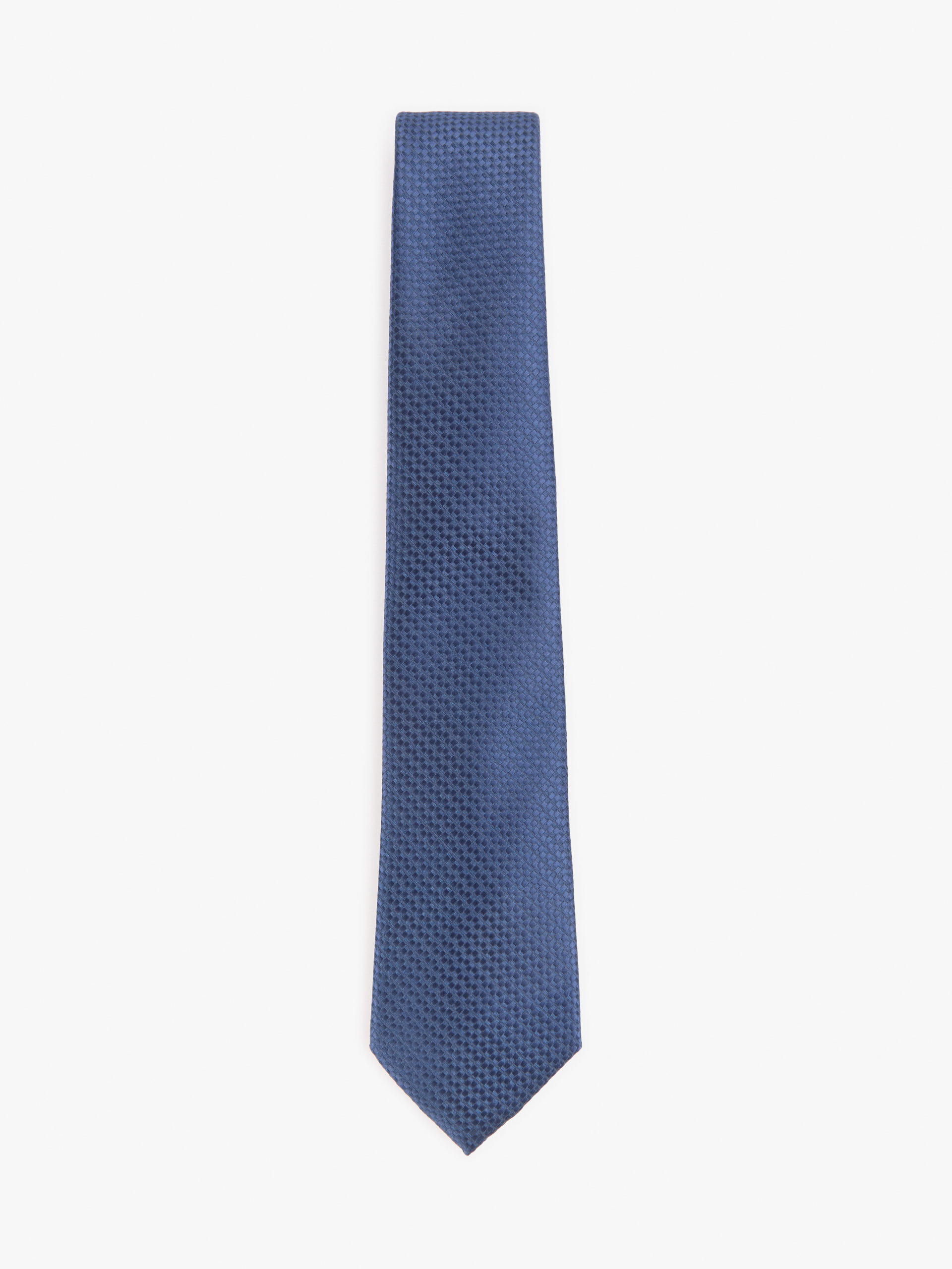 CORBATA JACQUARD MF AZUL MARINO
