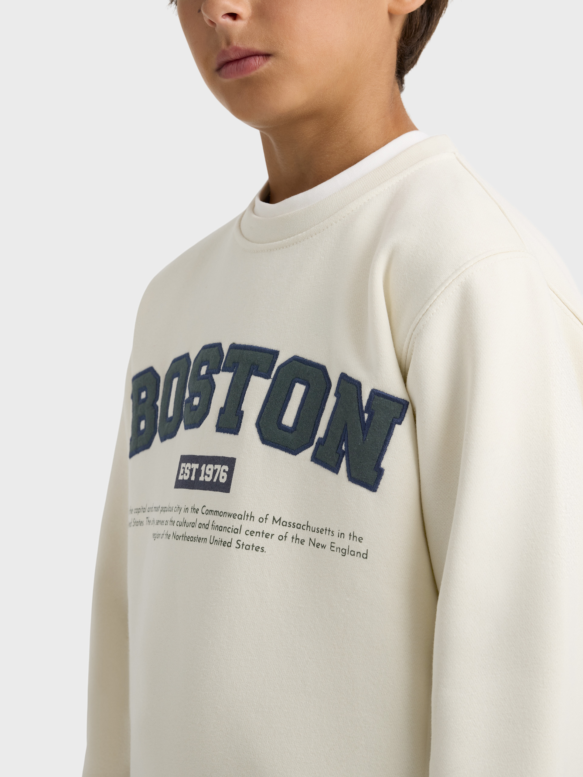 SUDADERA BOSTON KIDS