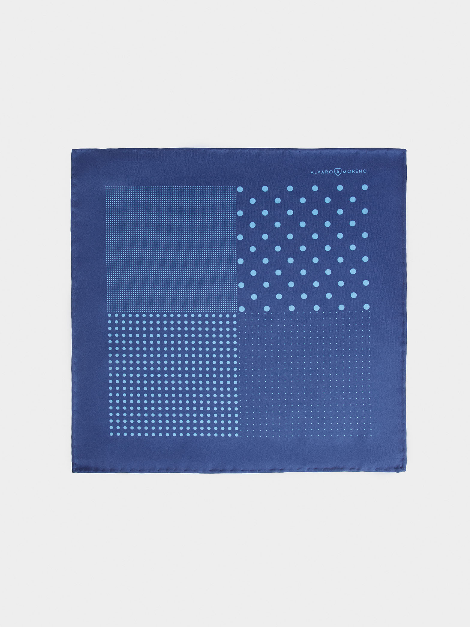 PAÑUELO PRINT CELESTE