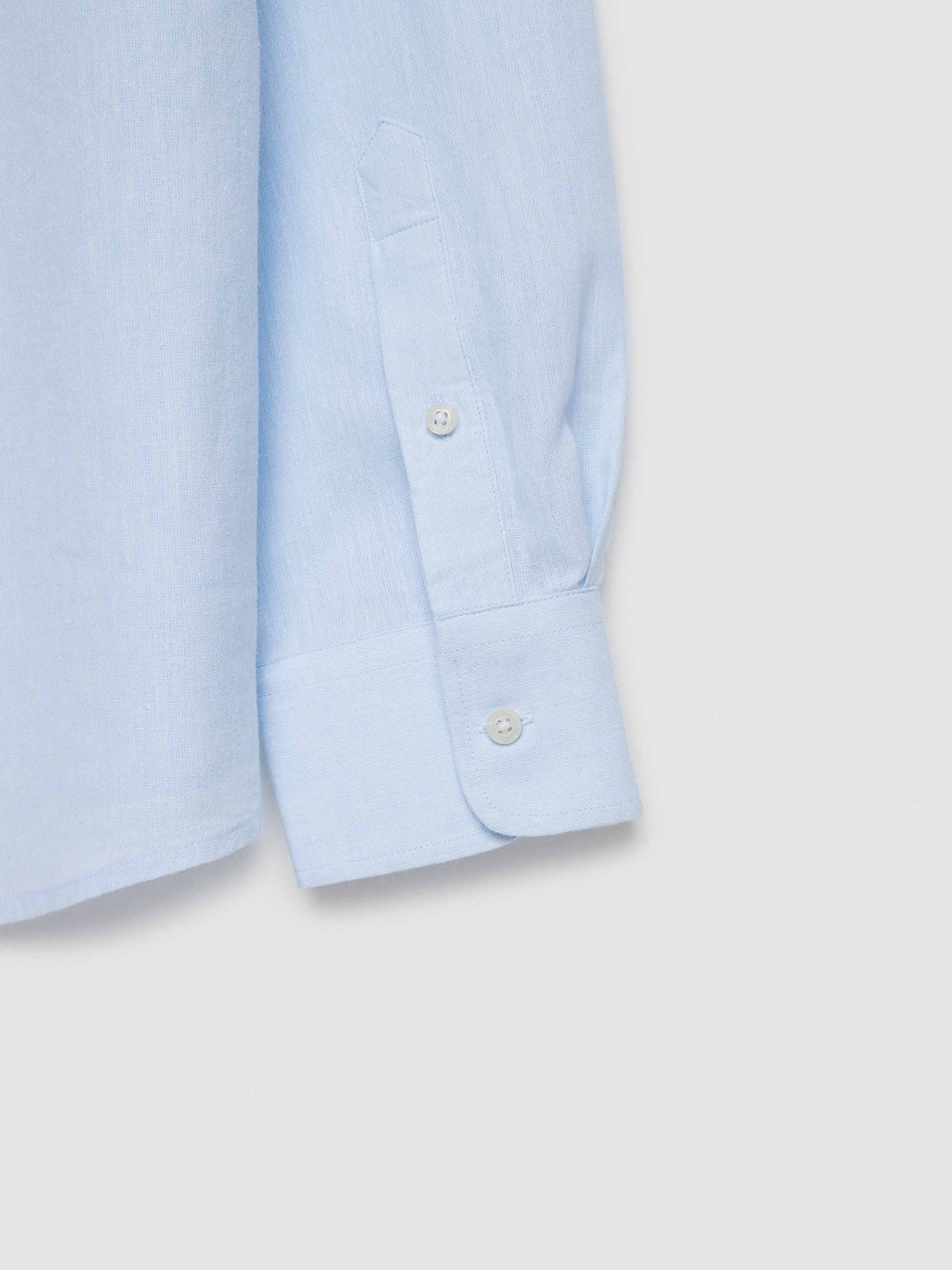 CAMISA LINO C. BOTON