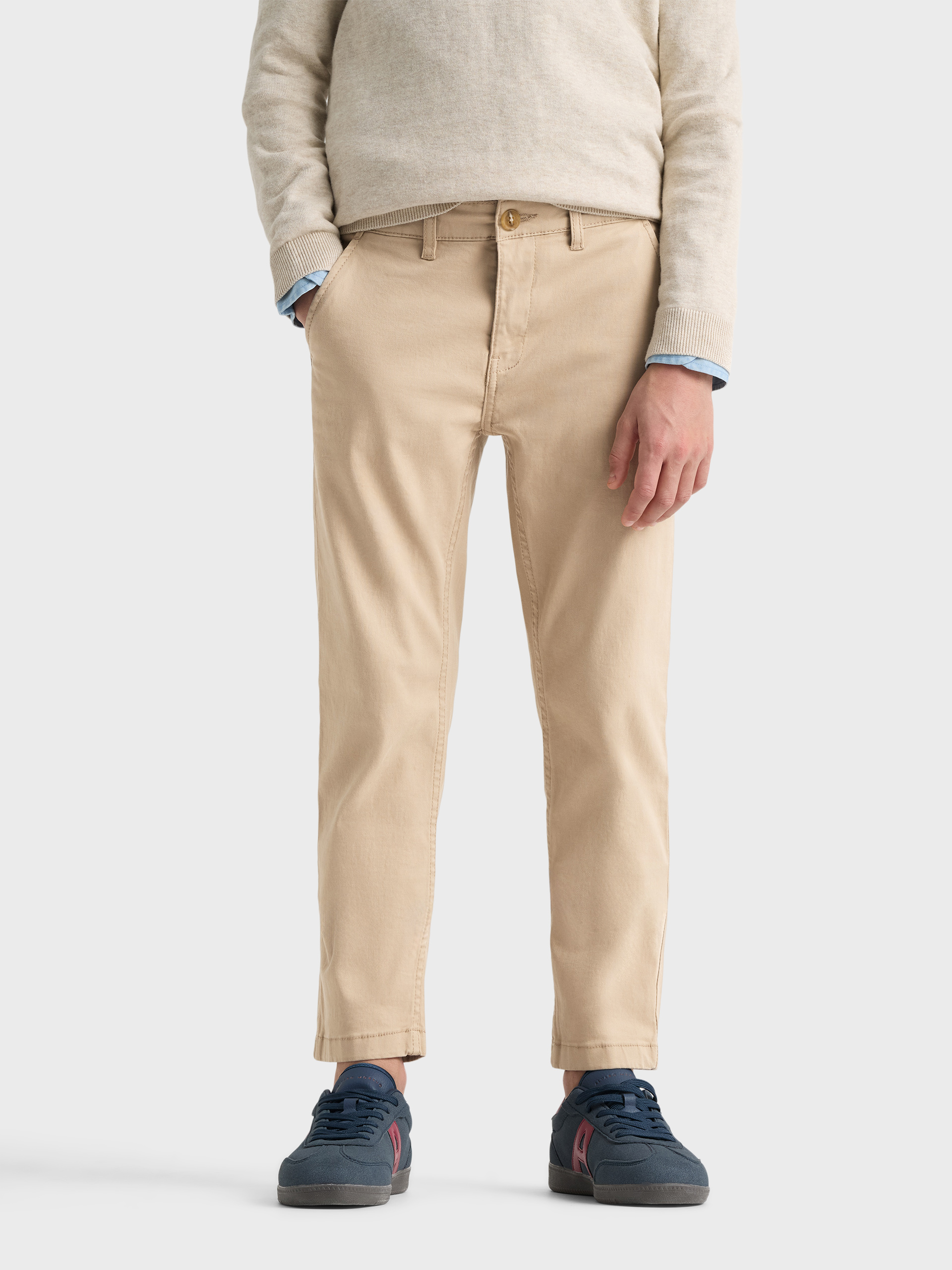 PANTALON CHINO KIDS CAMEL