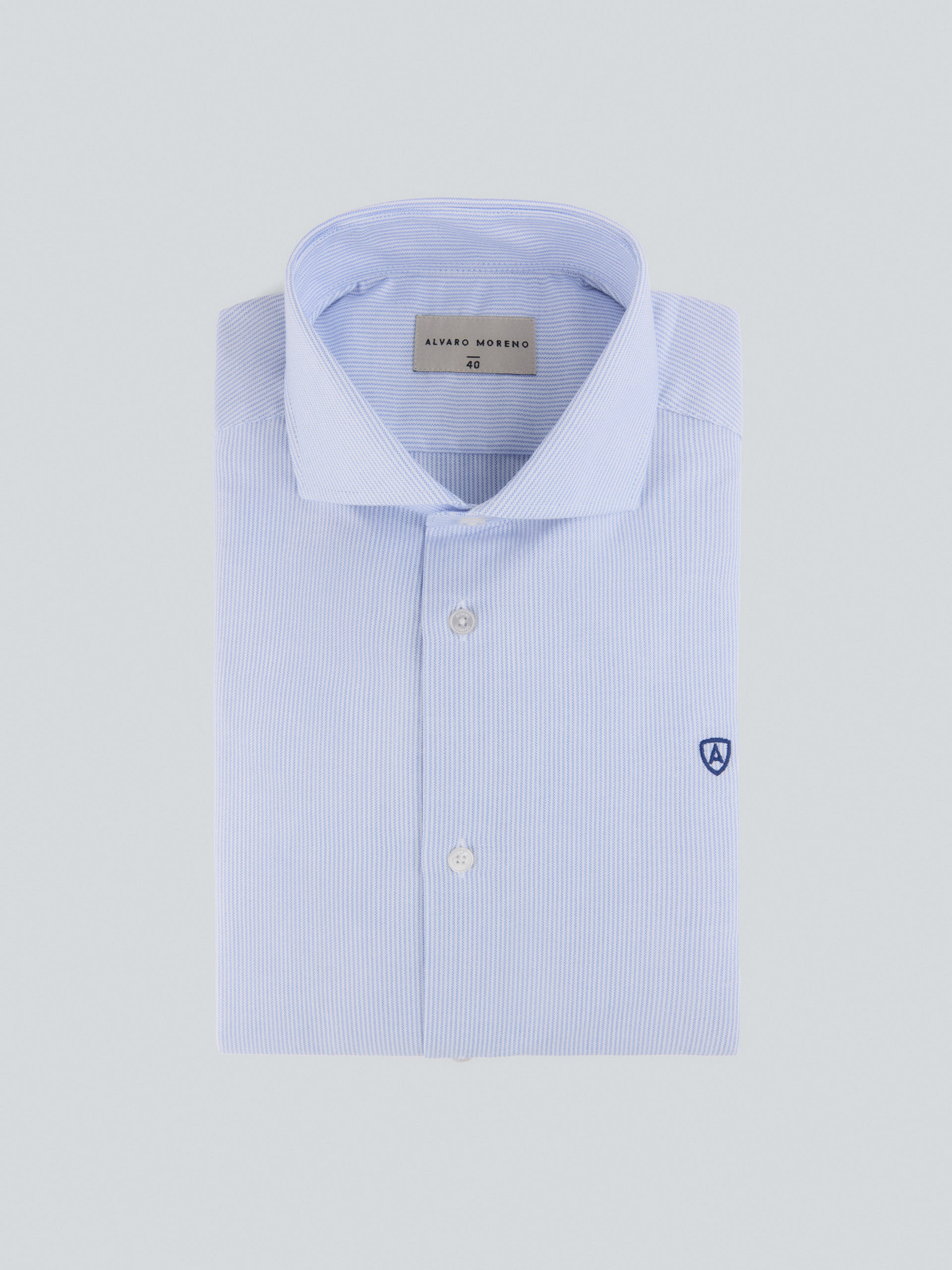 CAMISA P.POINT RAYAS AZUL