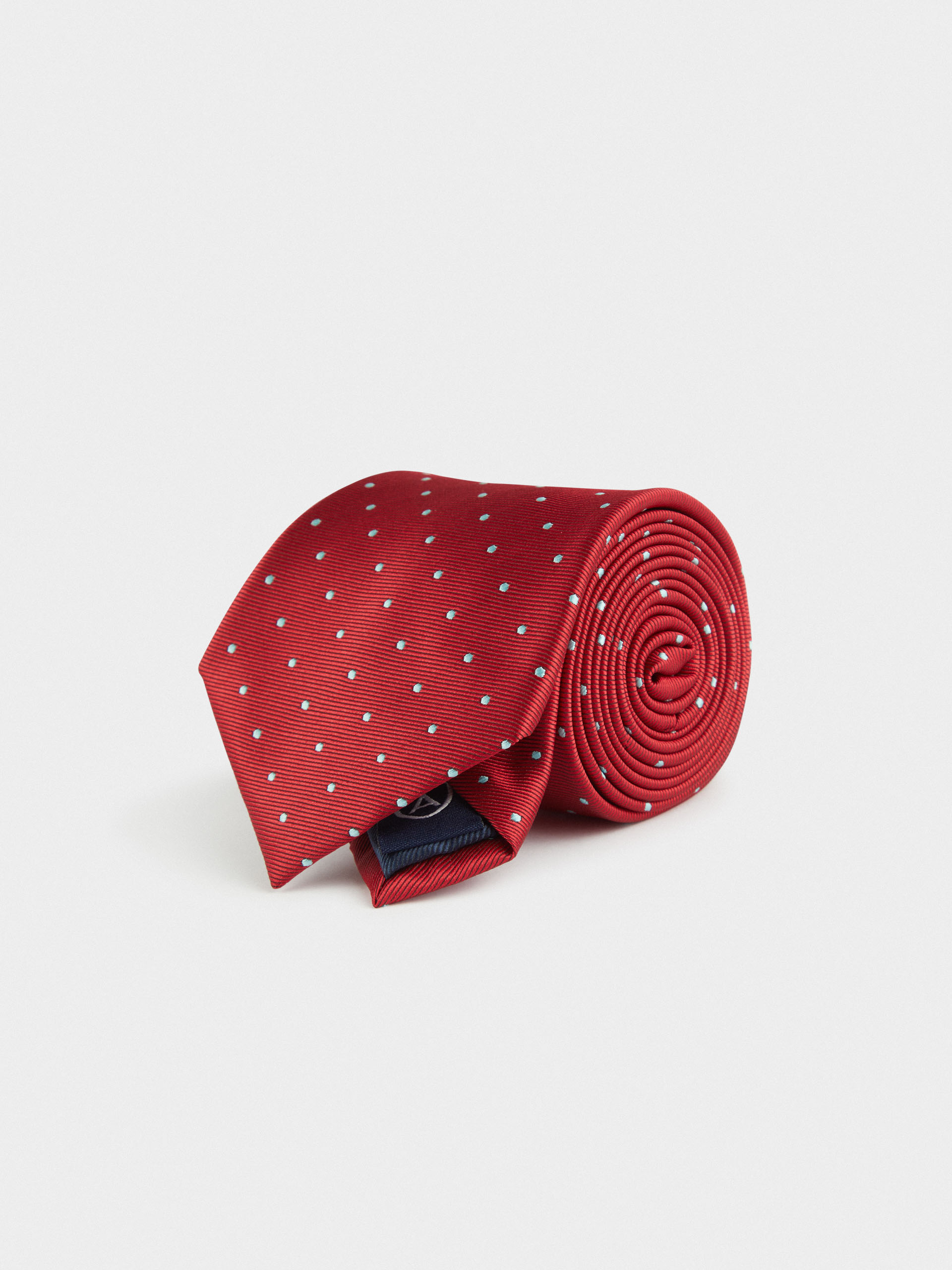 CORBATA JACQUARD MF ROJO