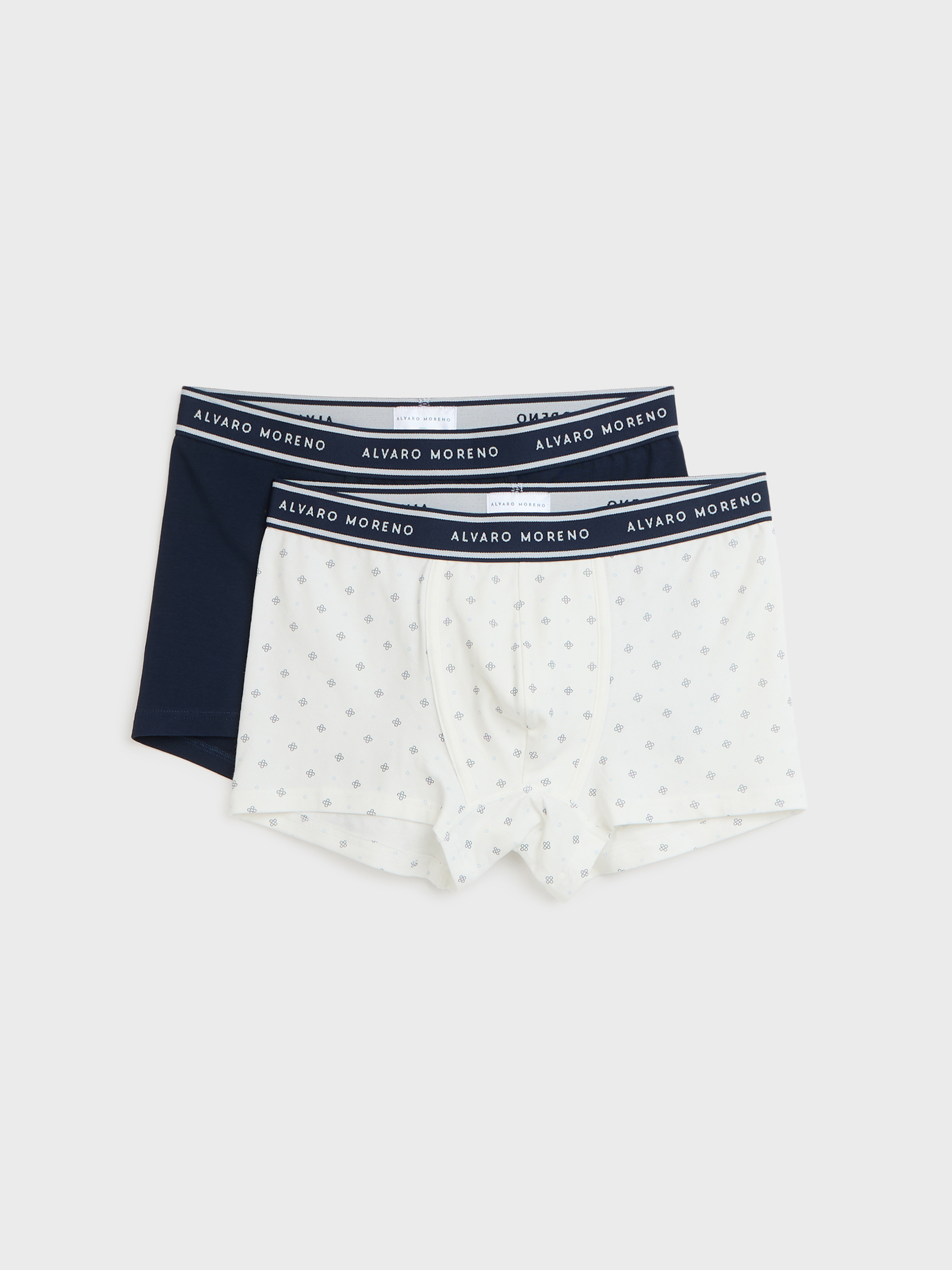 BOXER CIRCLES AZUL MARINO