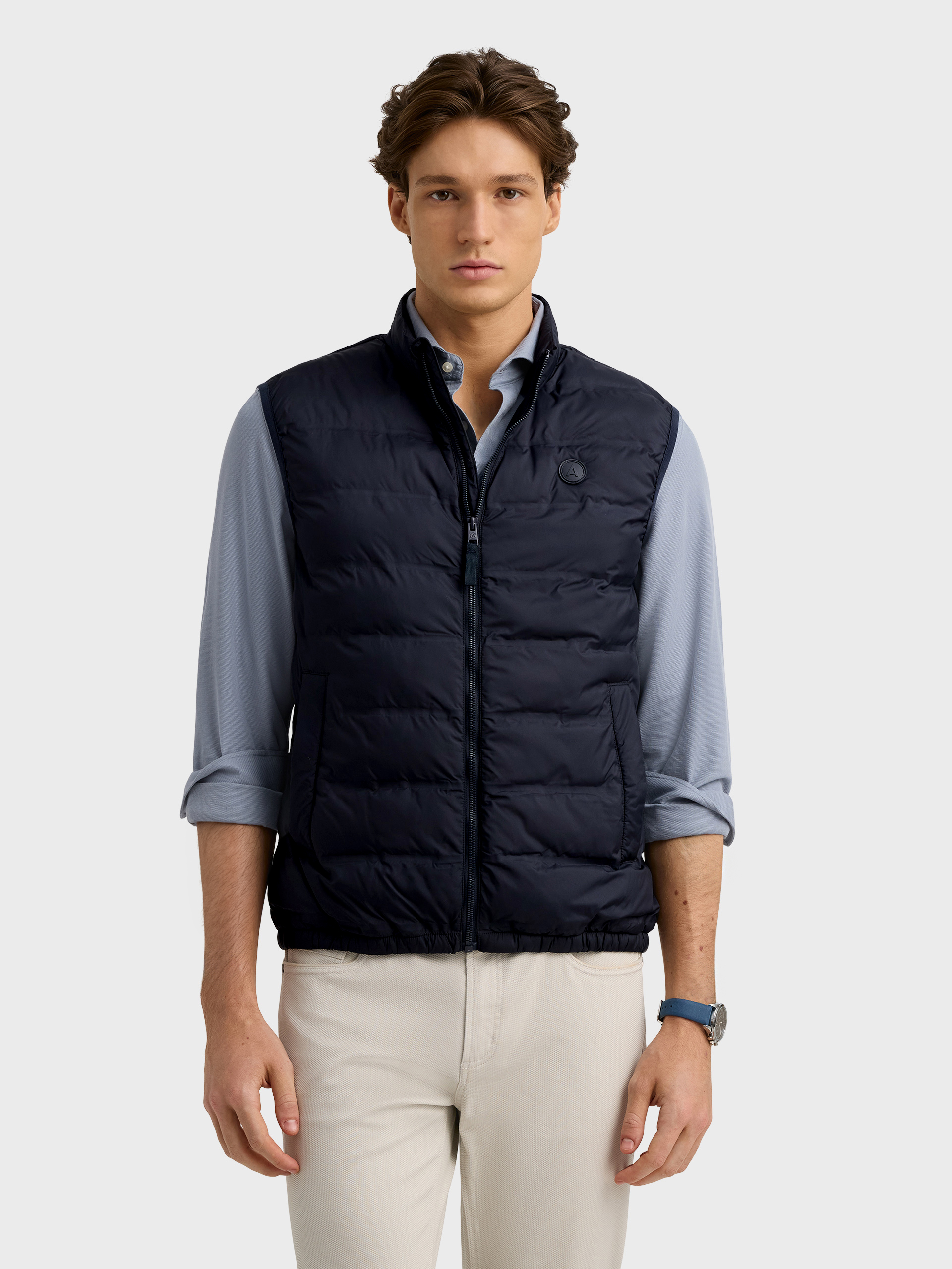 CHALECO DENNIS AZUL MARINO