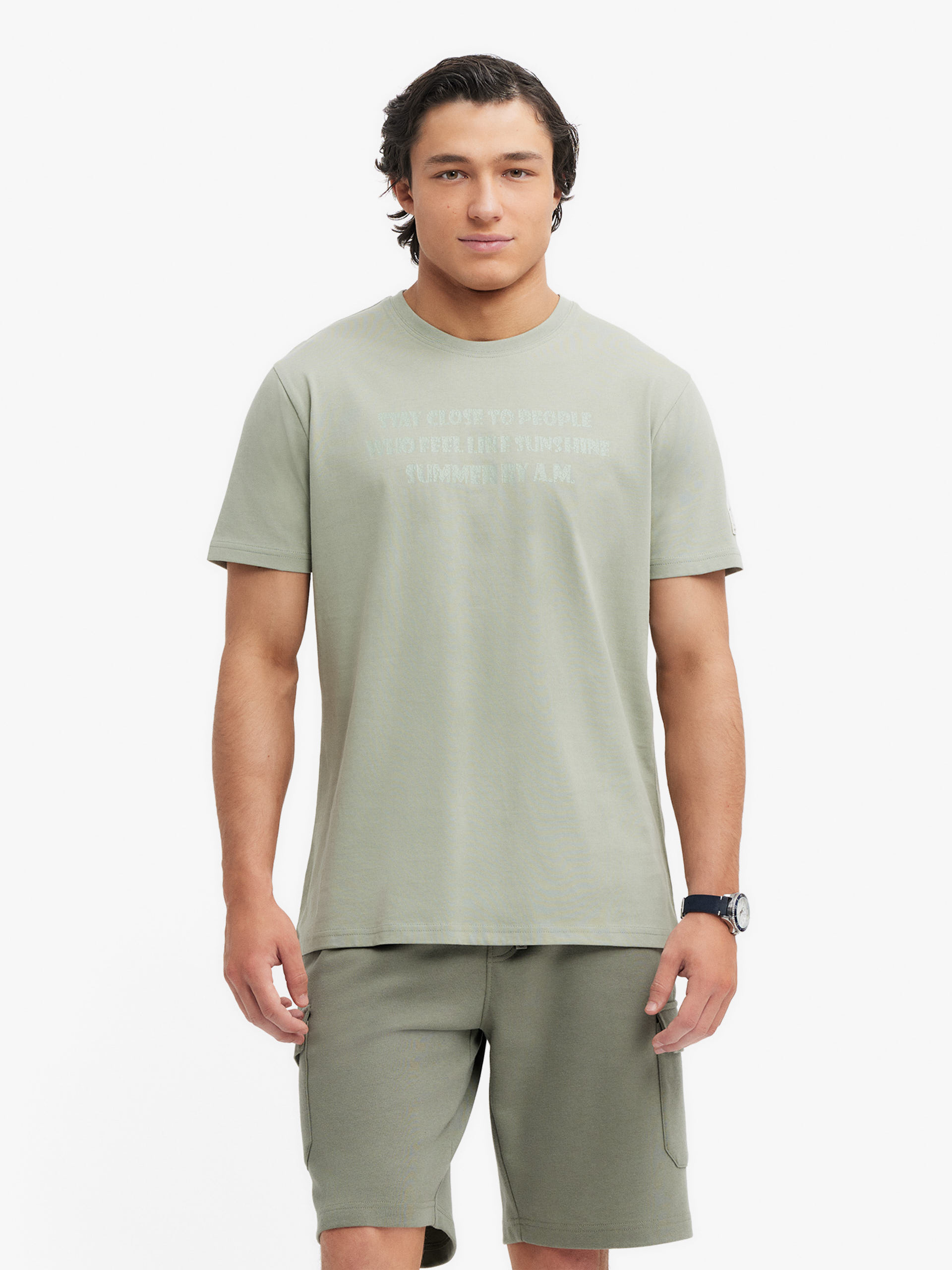 CAMISETA FEEL VERDE