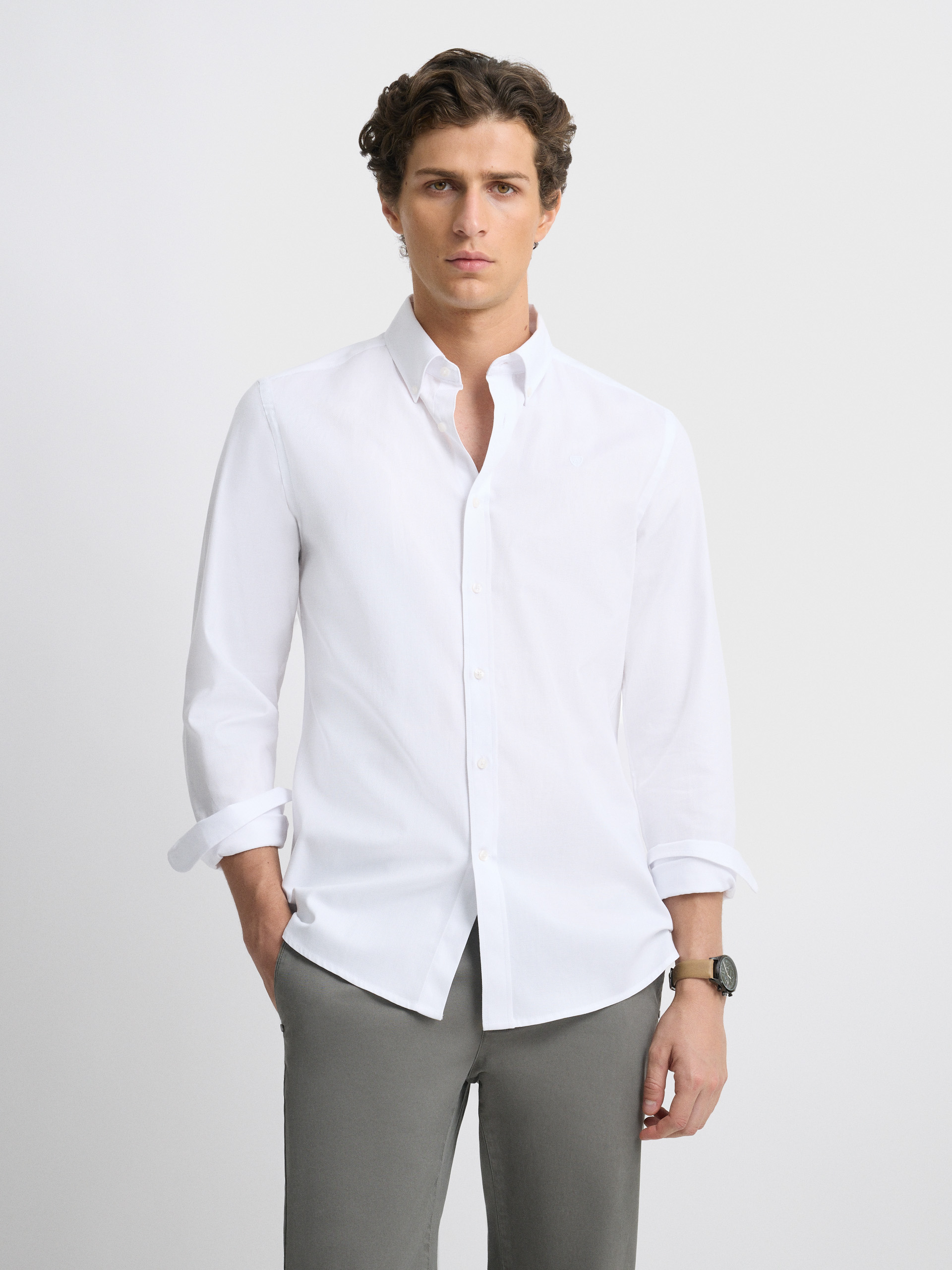 CAMISA NIDO BLANCO