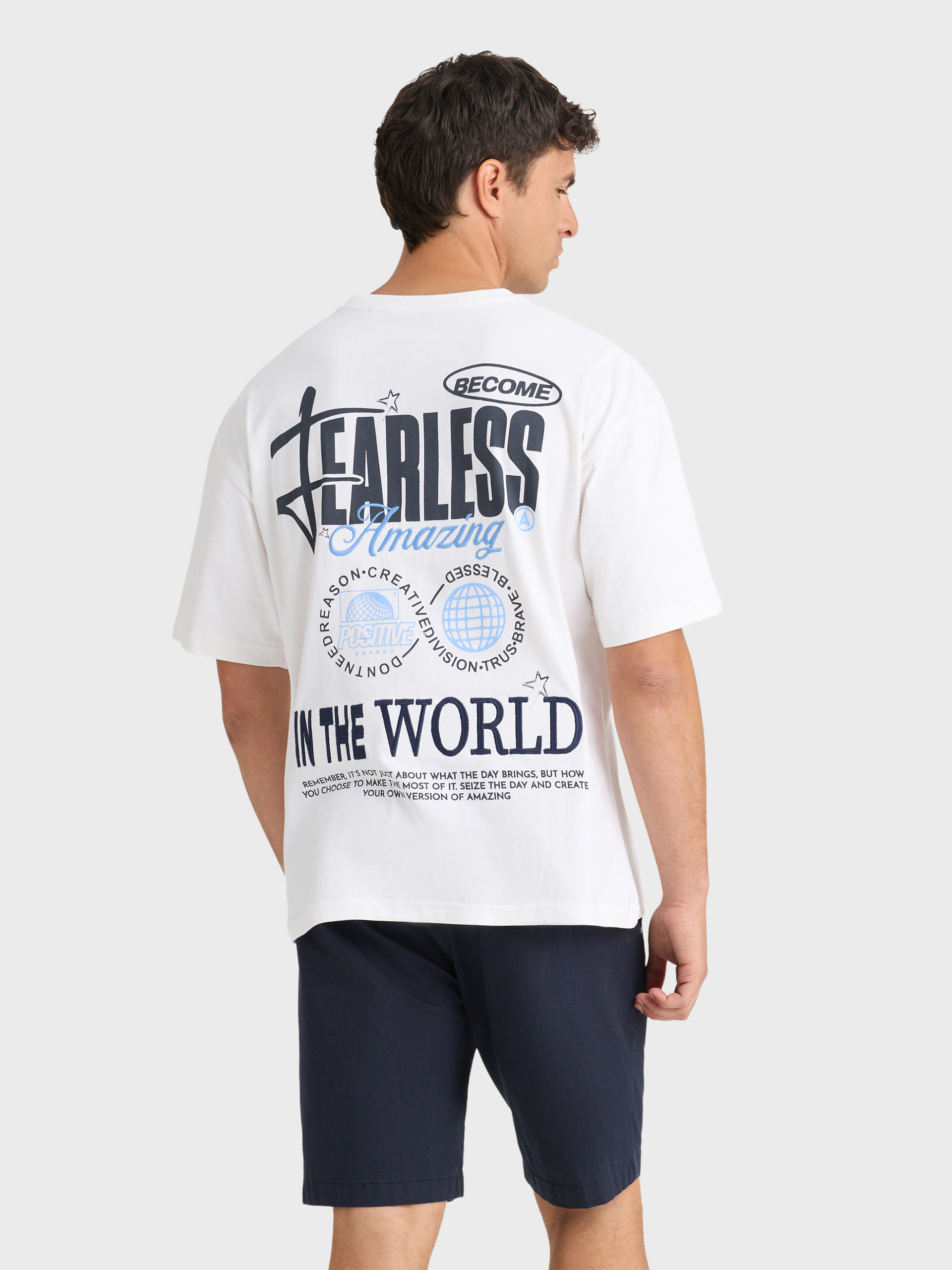 CAMISETA WORLD BLANCO