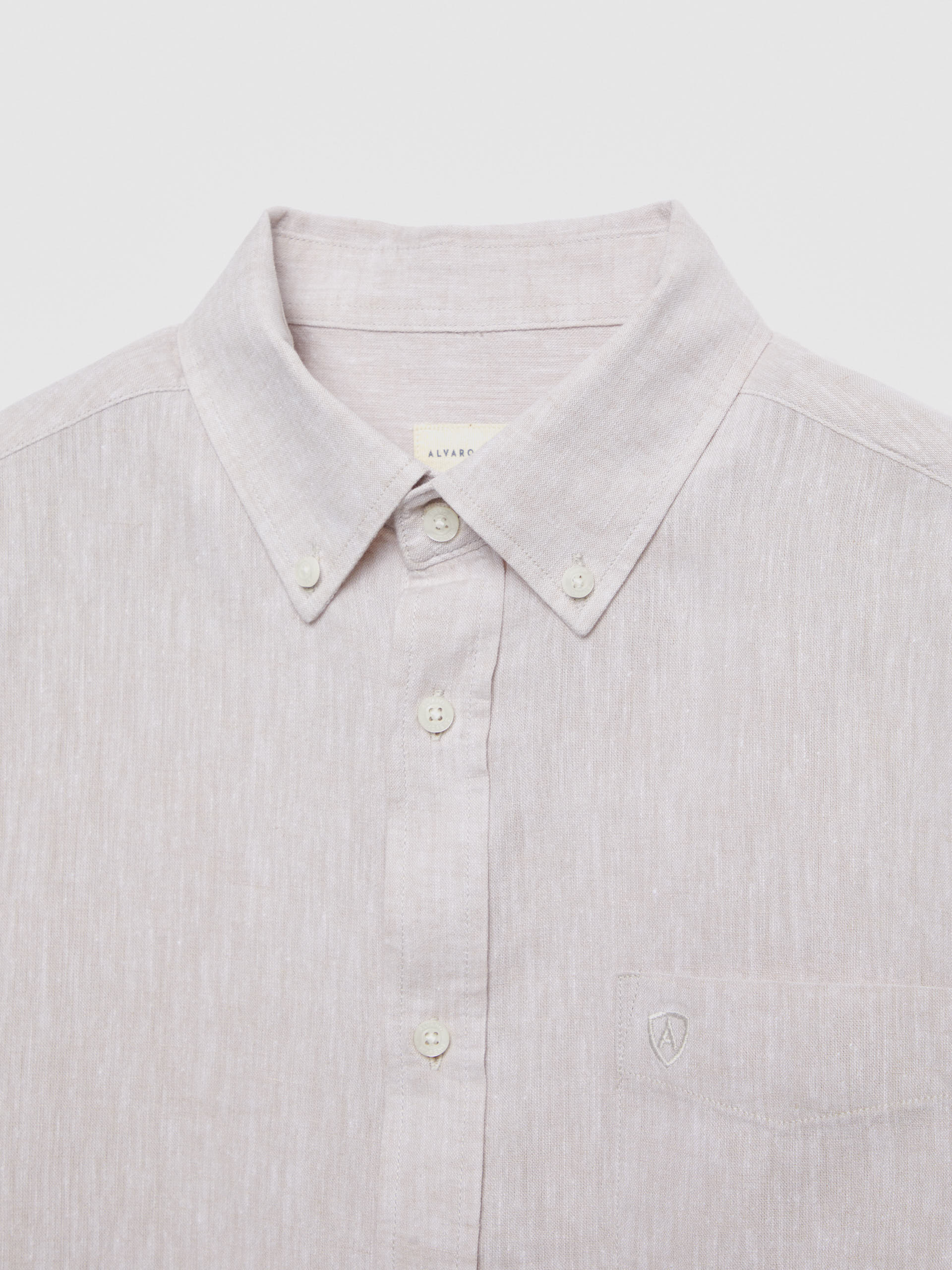CAMISA LINO BOLSILLO