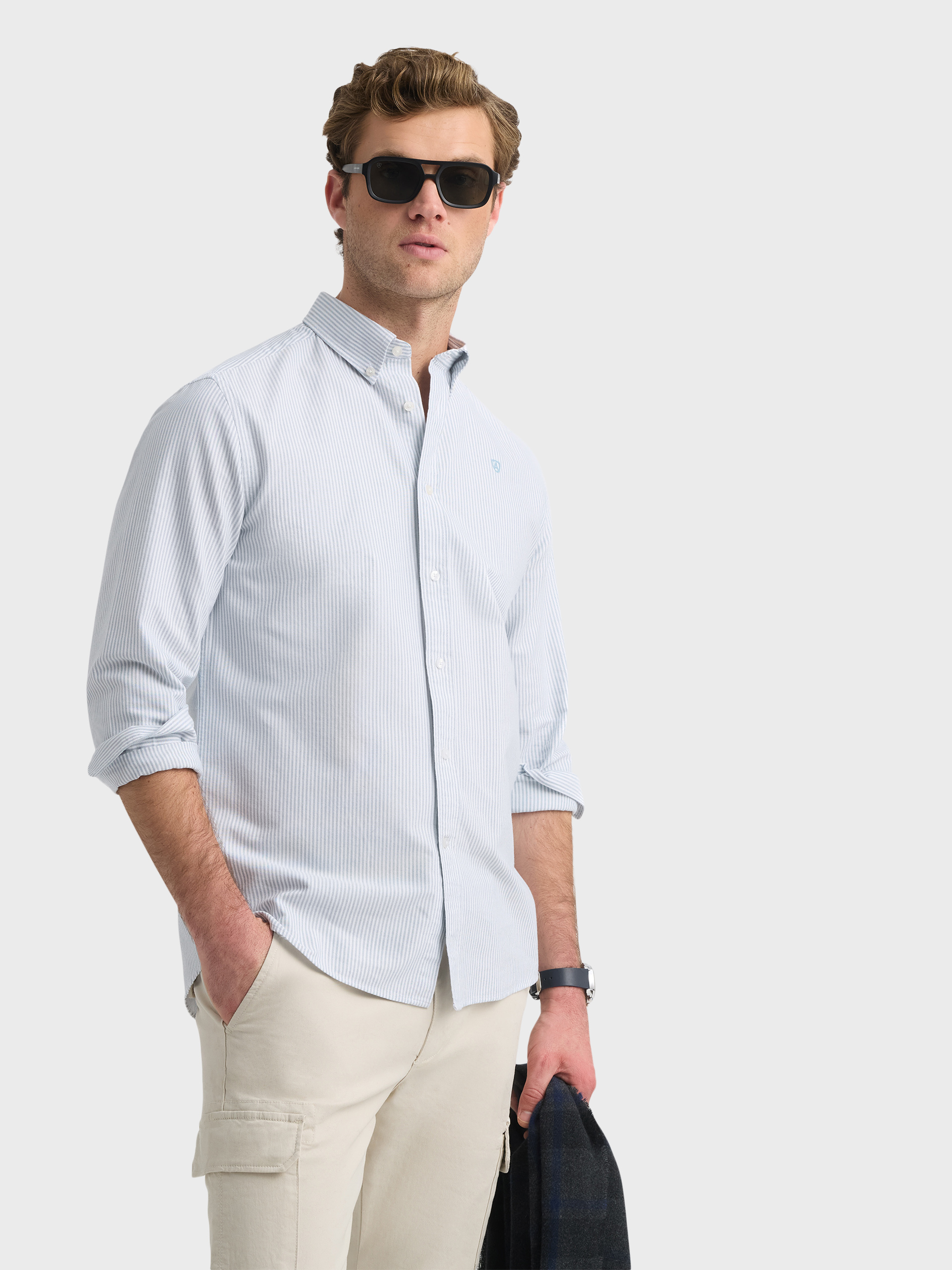 CAMISA OXFORD STRIPES