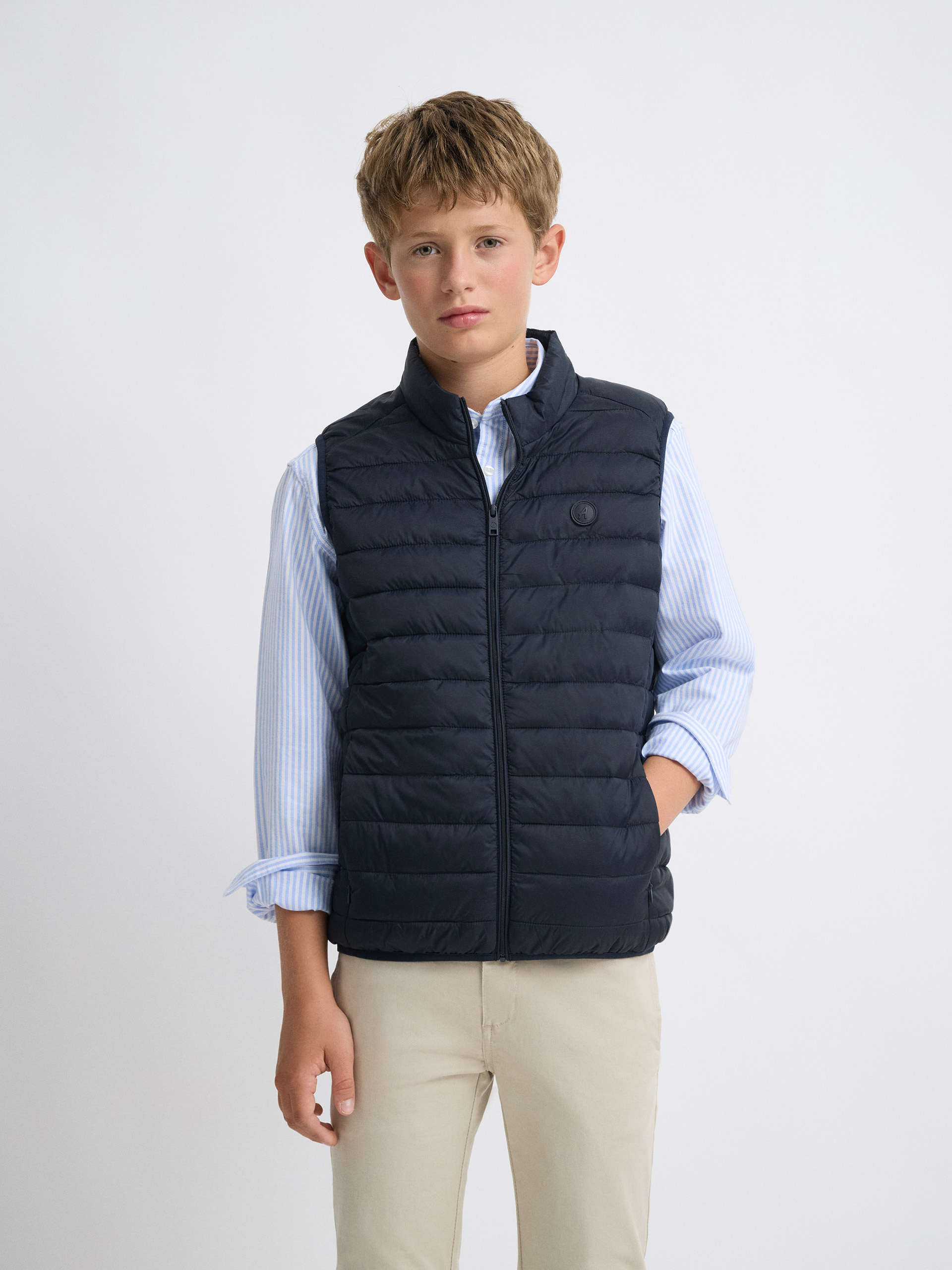 CHALECO NIRO KIDS AZUL MARINO