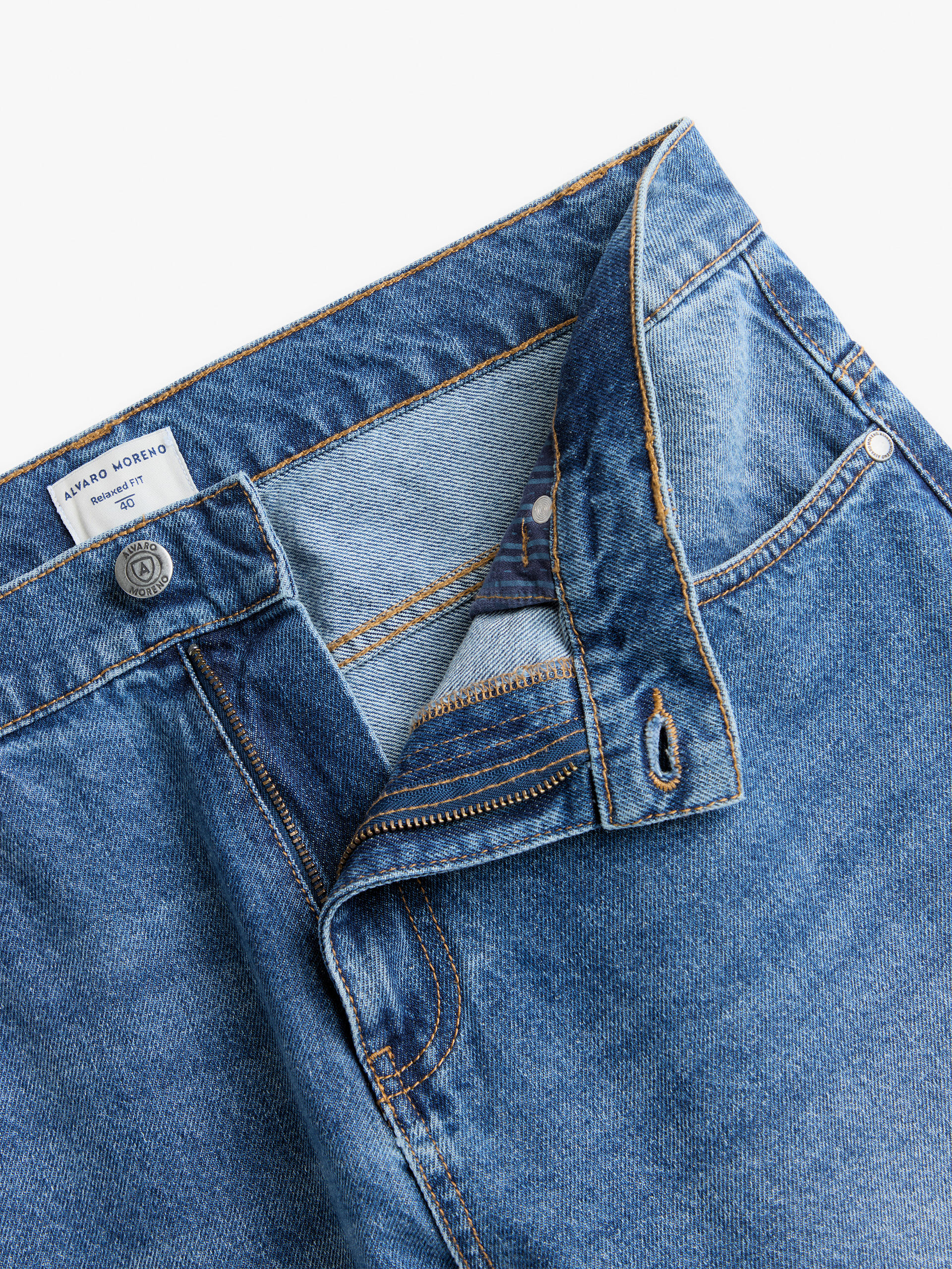 PANTALON DENIM RELAXED FIT