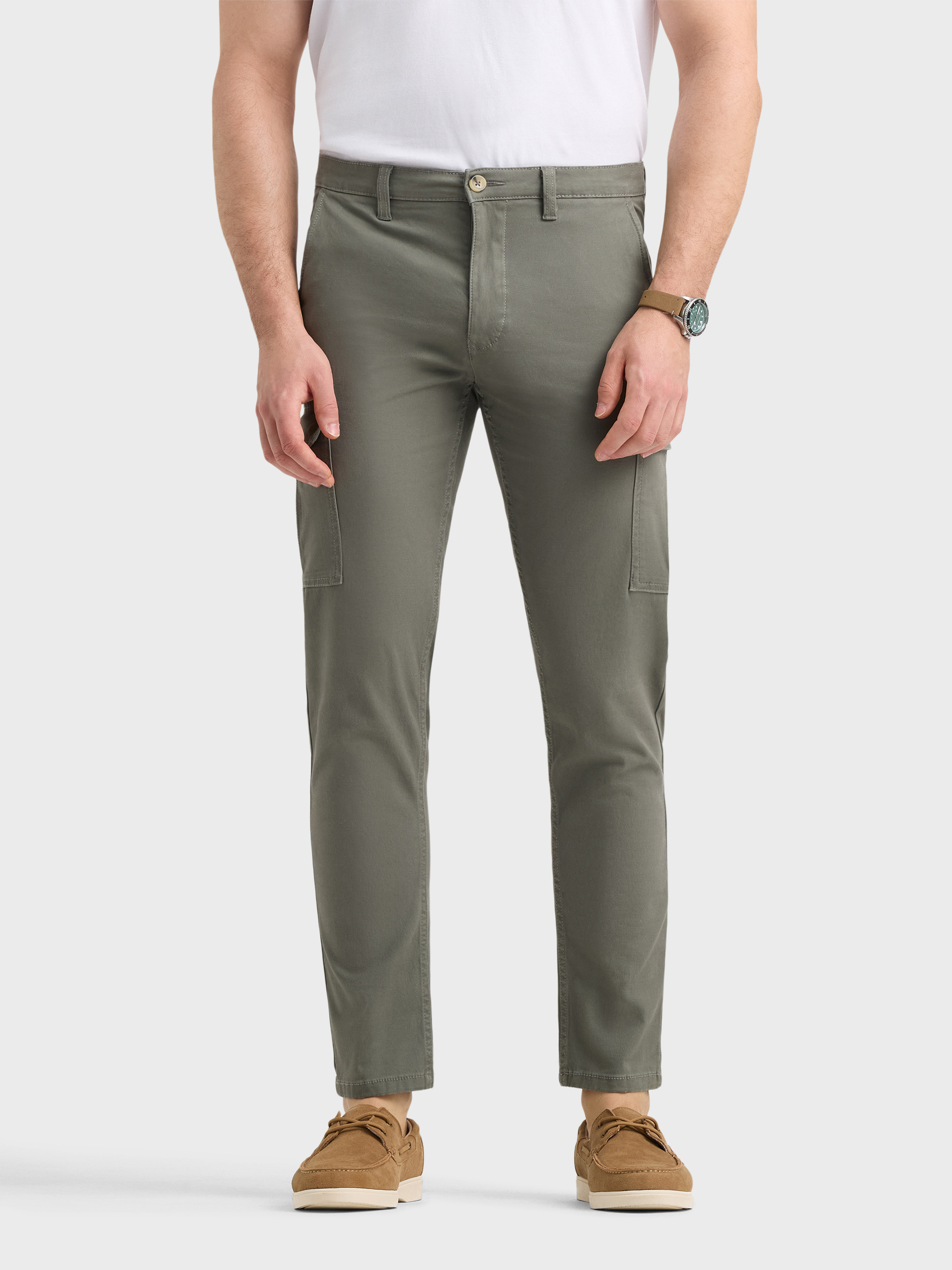 PANTALON CARGO ELVIS VERDE