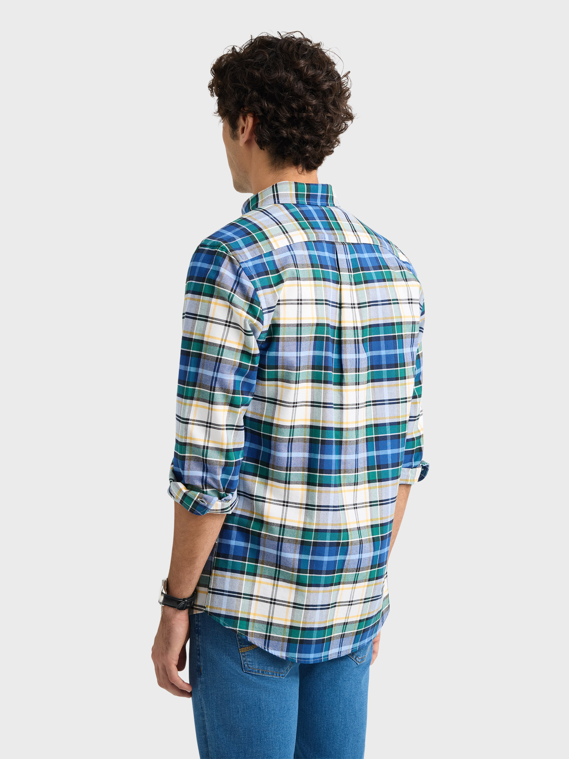 CAMISA OXFORD CHECKS