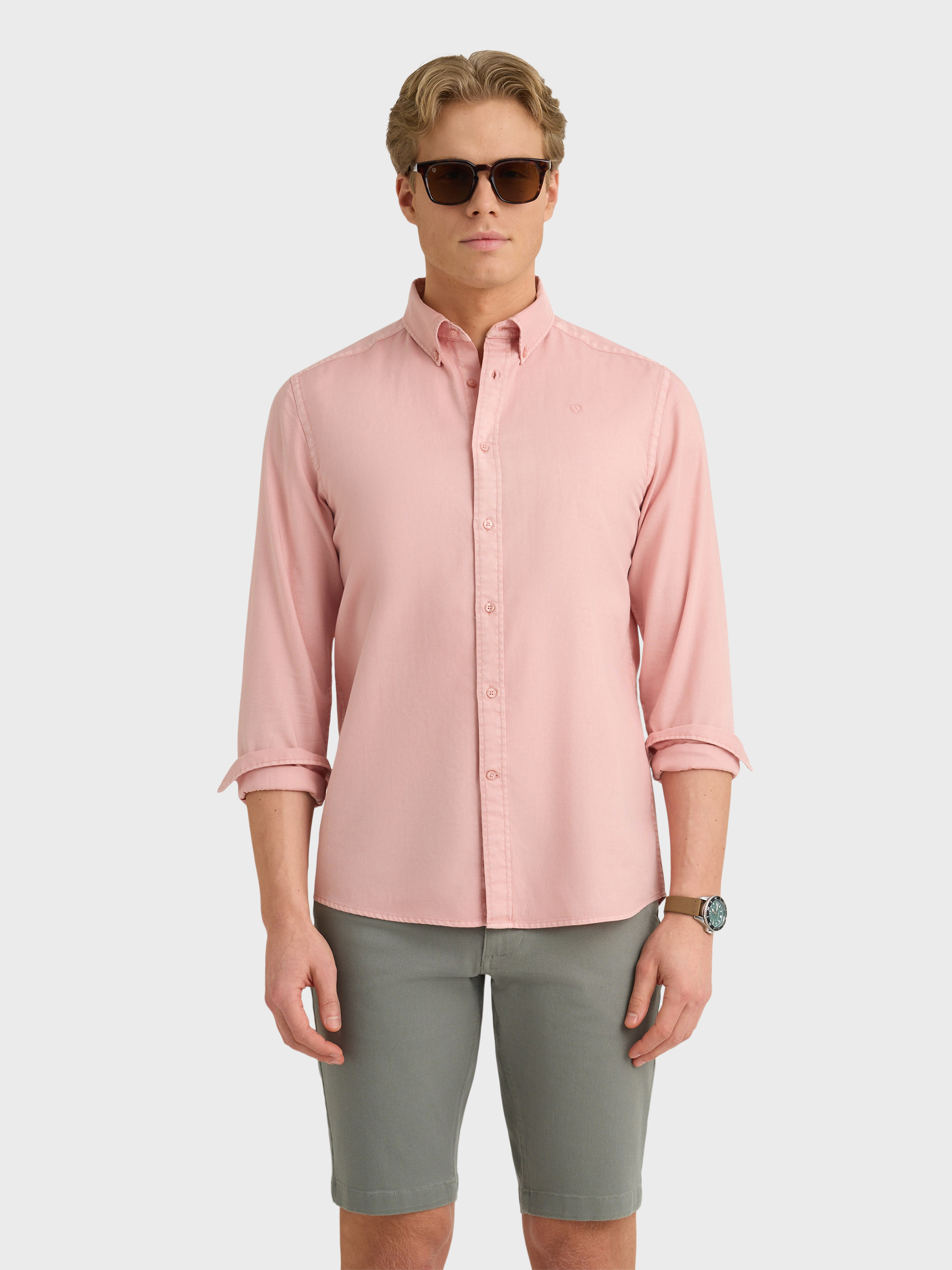 CAMISA PANAMA DYE ROSA