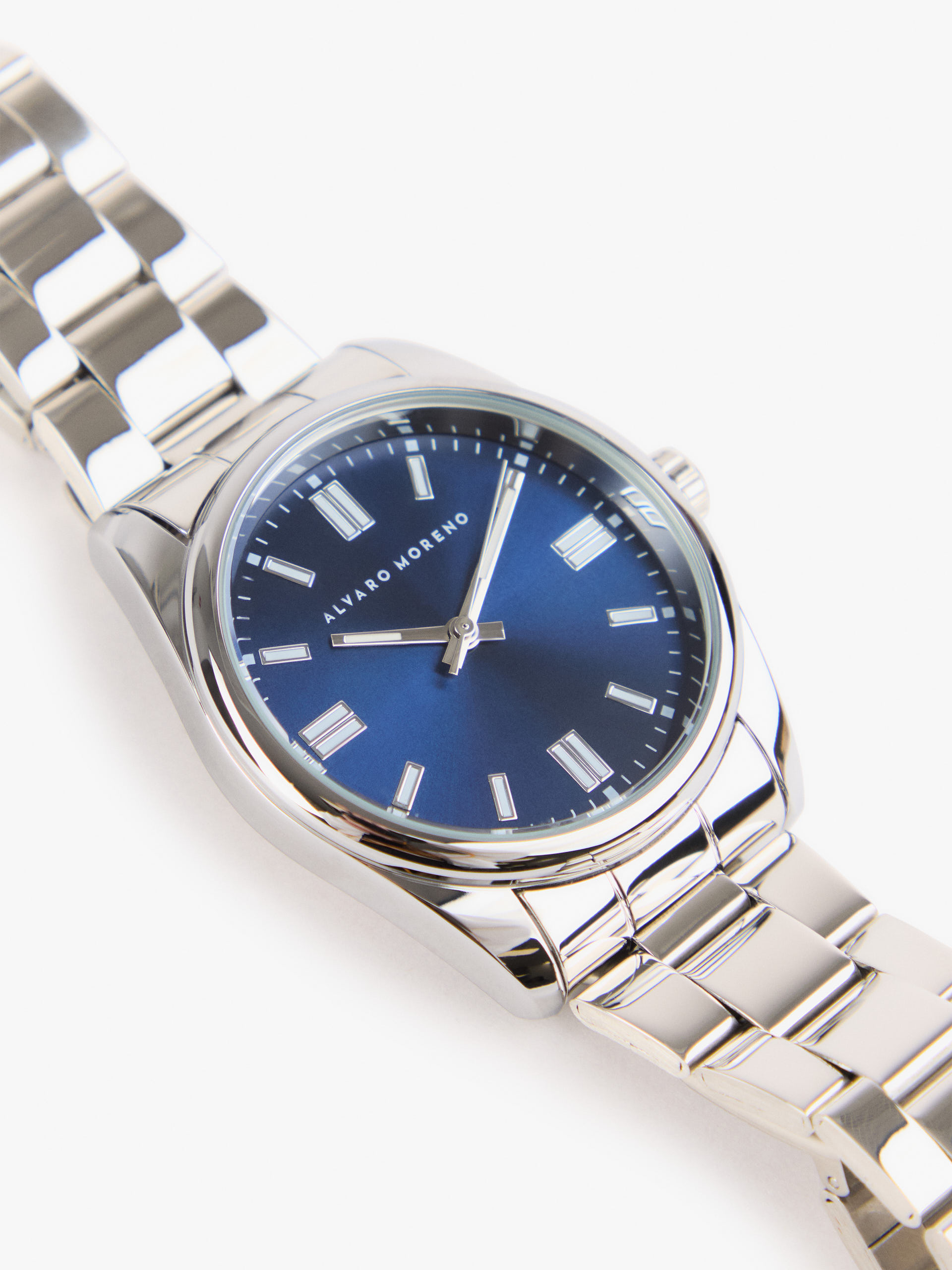 RELOJ CLOSTER AZUL MARINO