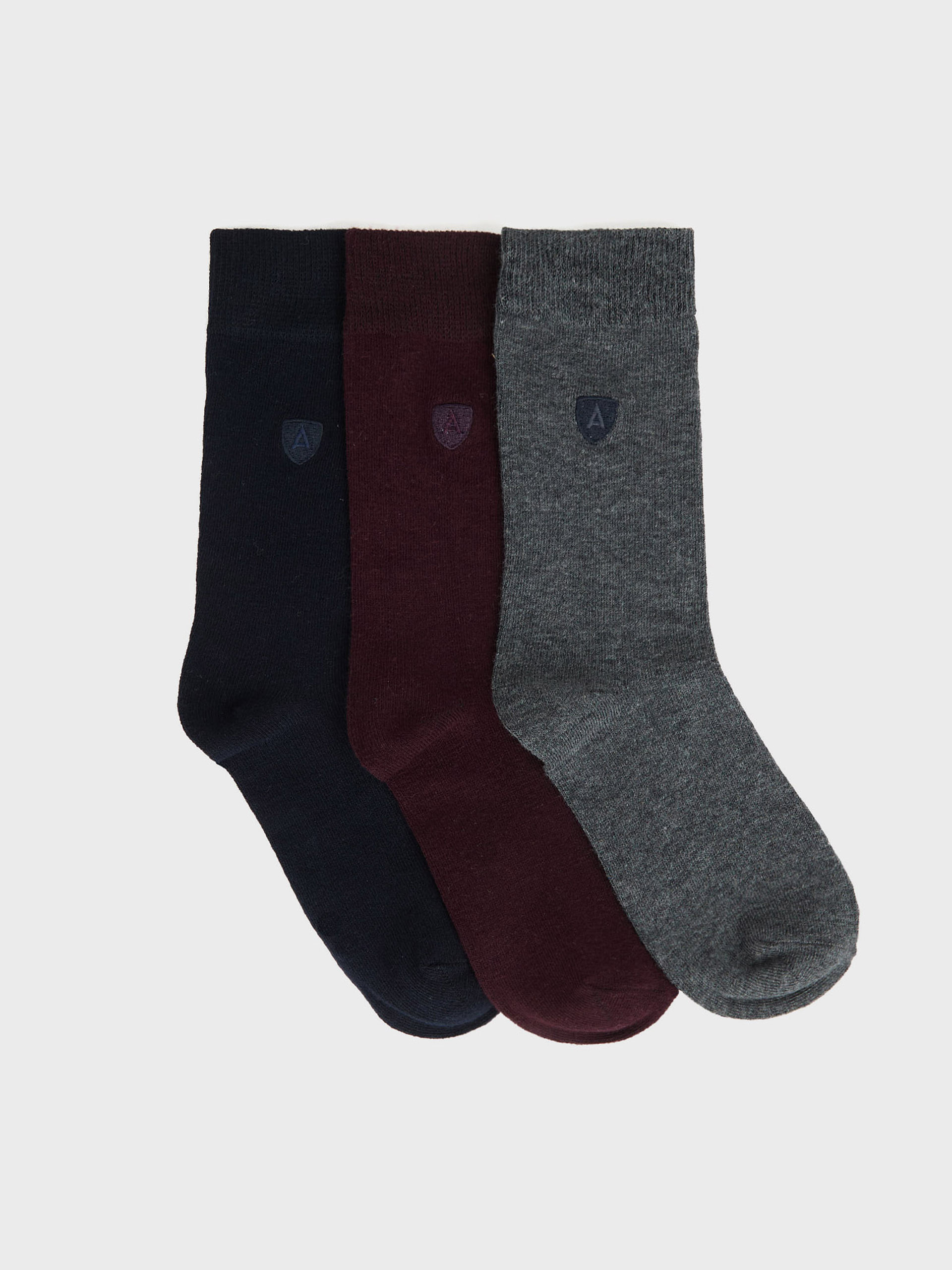 CALCETINES LISO KIDS AZUL MARINO