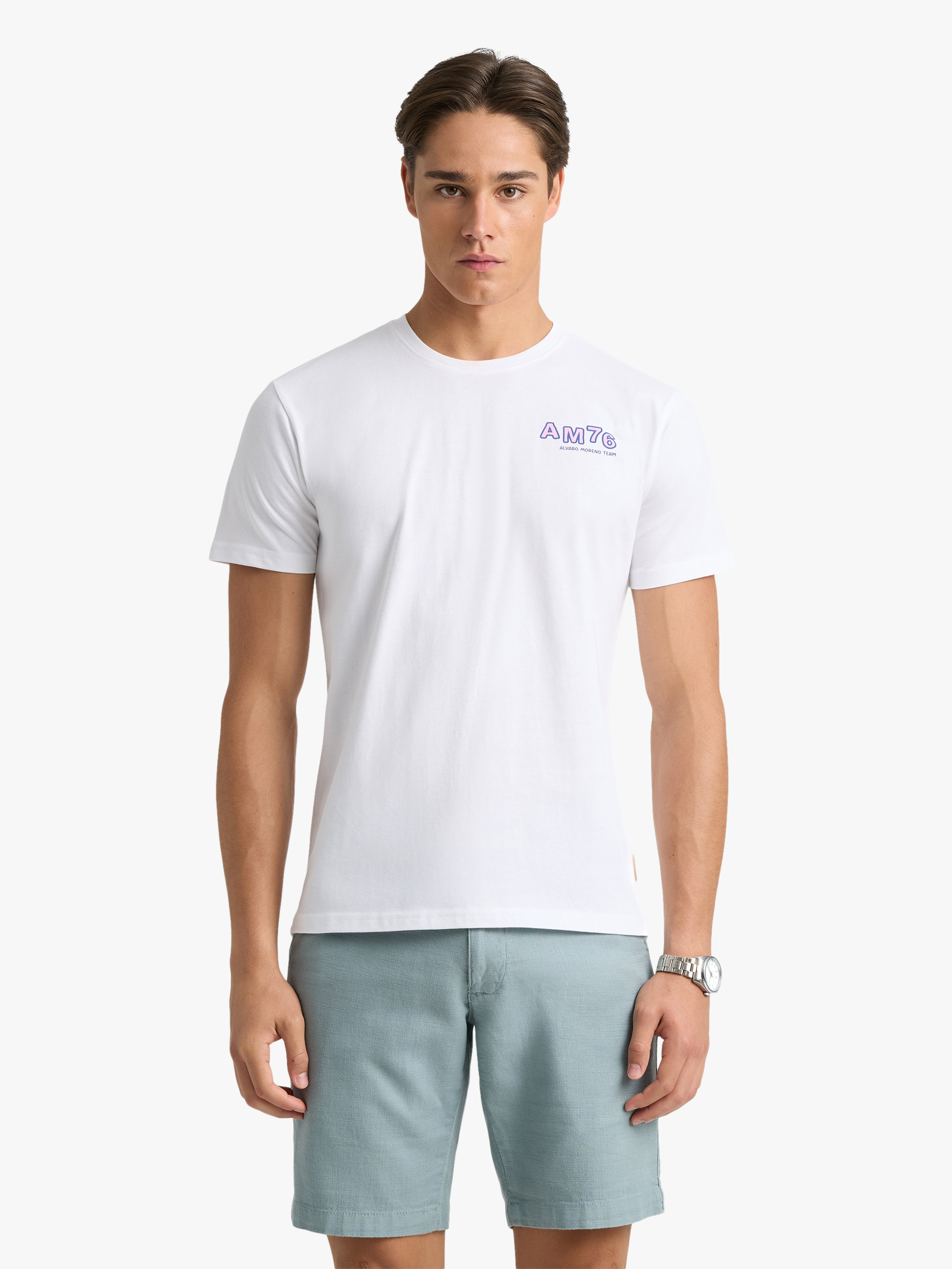 CAMISETA ISLAND BLANCO