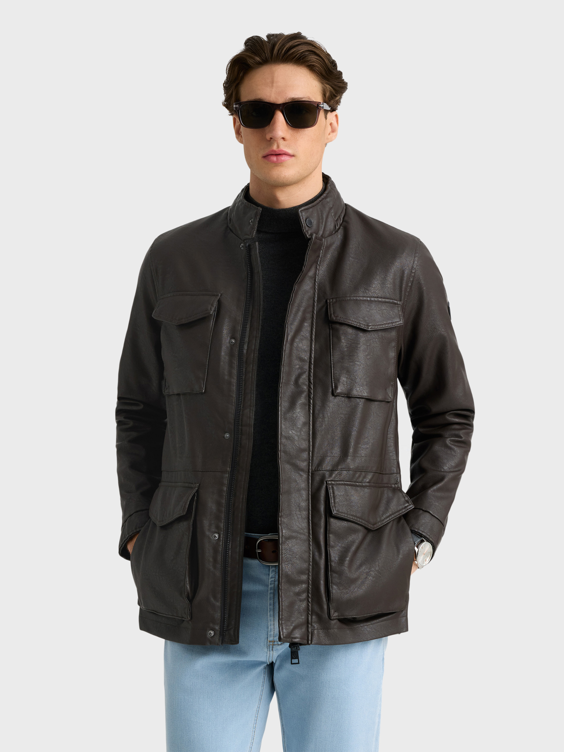 CAZADORA TRAVIS MARRÓN