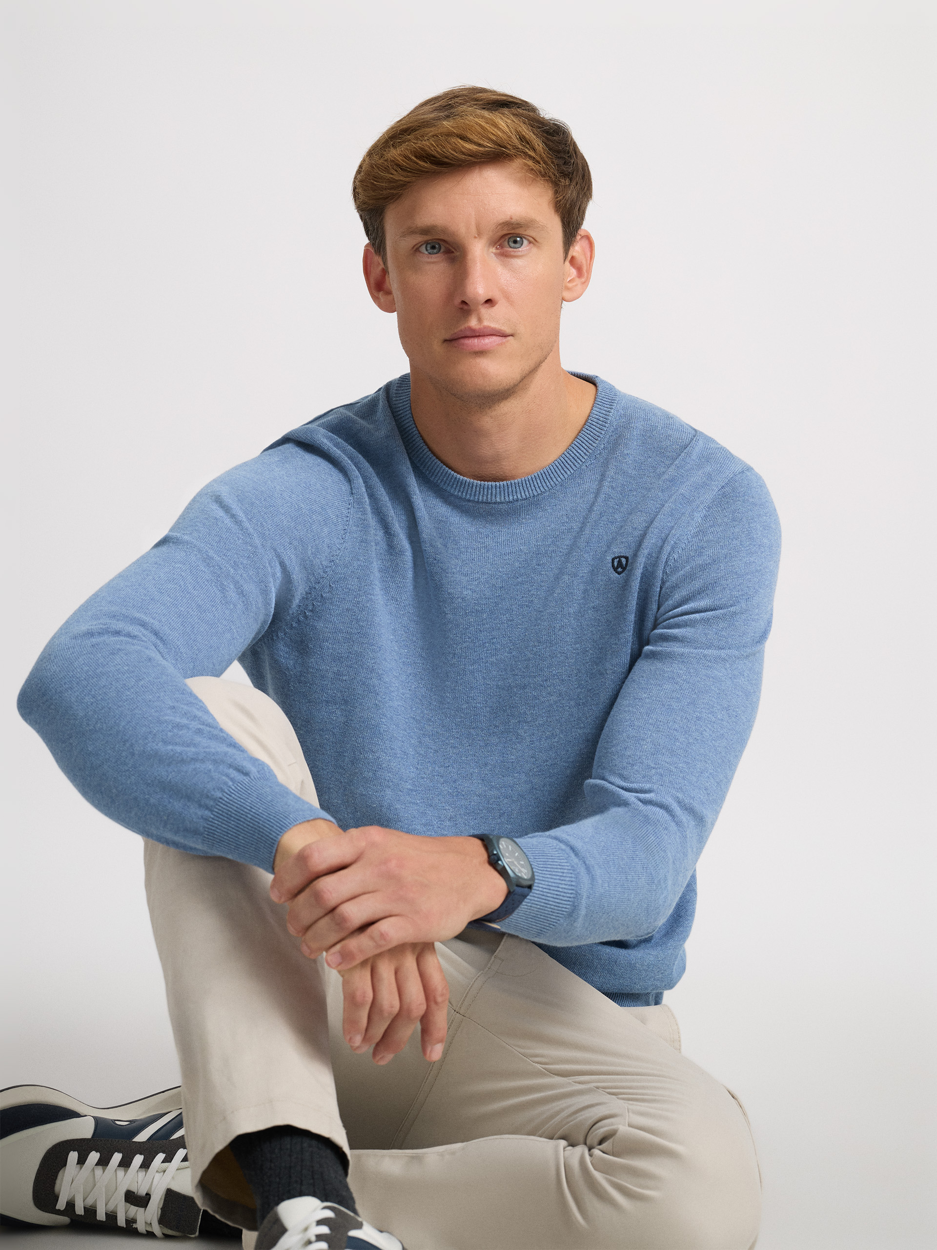 JERSEY ROUND NECK TRENDY CELESTE