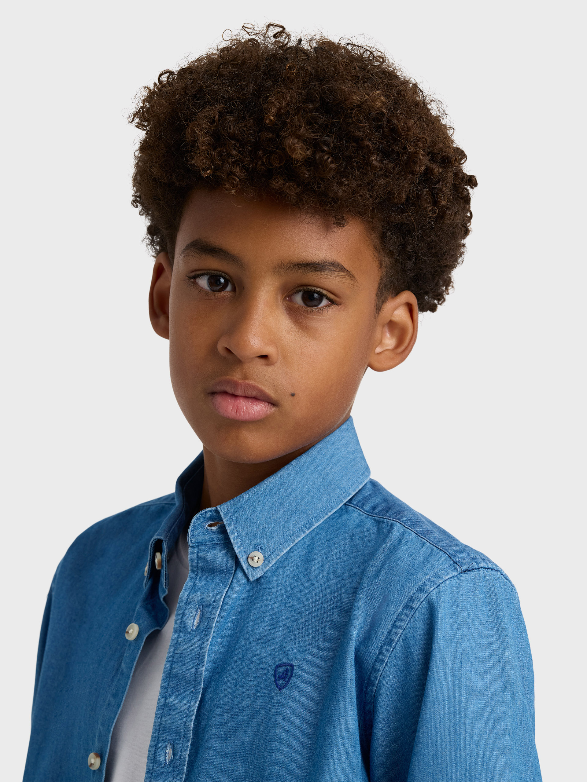 CAMISA DENIM BUTTON DOWN KIDS